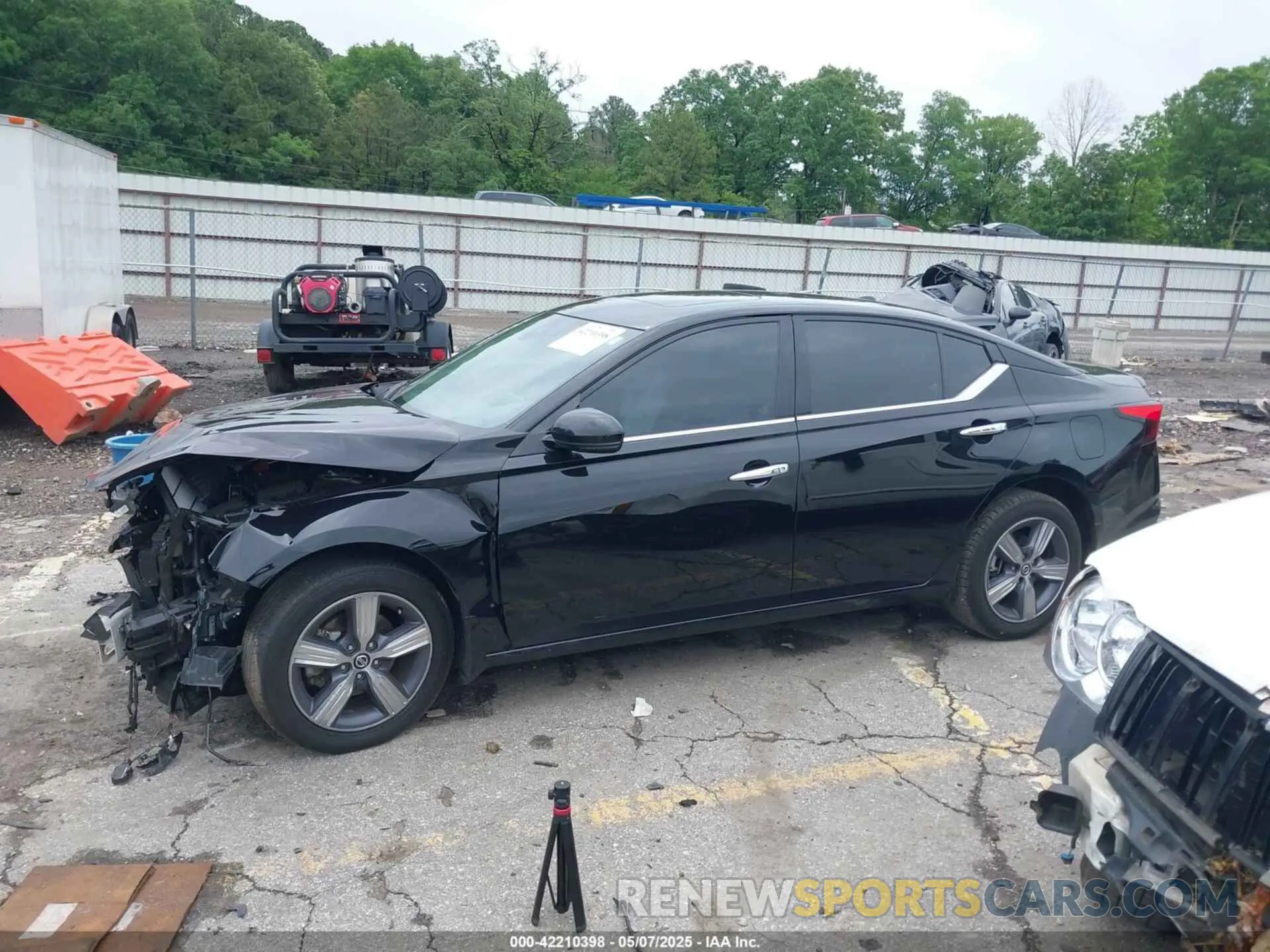 14 fotografías del automóvil dañado 1N4BL4EW1NN420533 NISSAN ALTIMA 2022