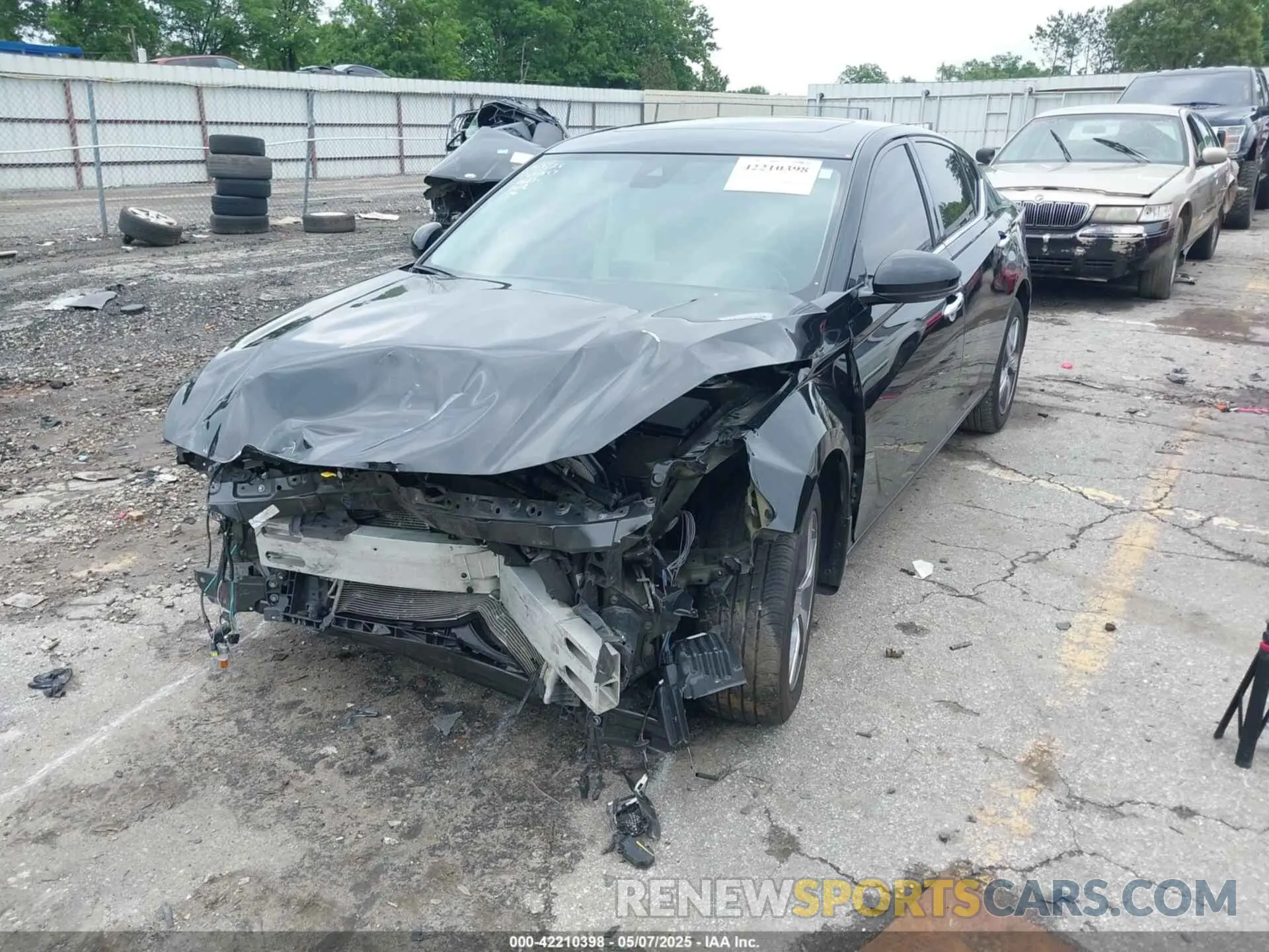 2 fotografías del automóvil dañado 1N4BL4EW1NN420533 NISSAN ALTIMA 2022