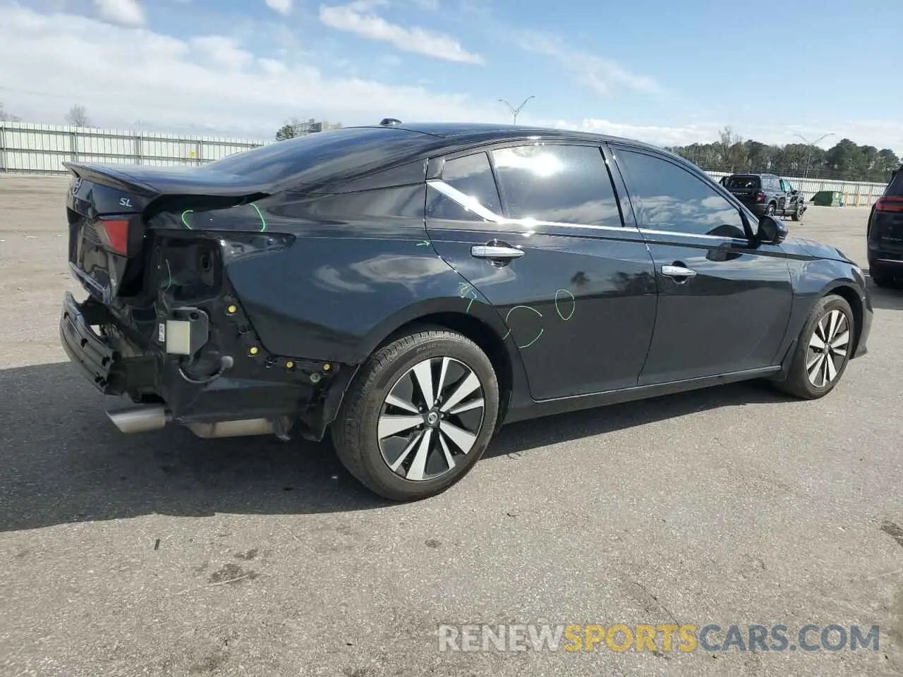 3 fotografías del automóvil dañado 1N4BL4EW6NN400150 NISSAN ALTIMA 2022