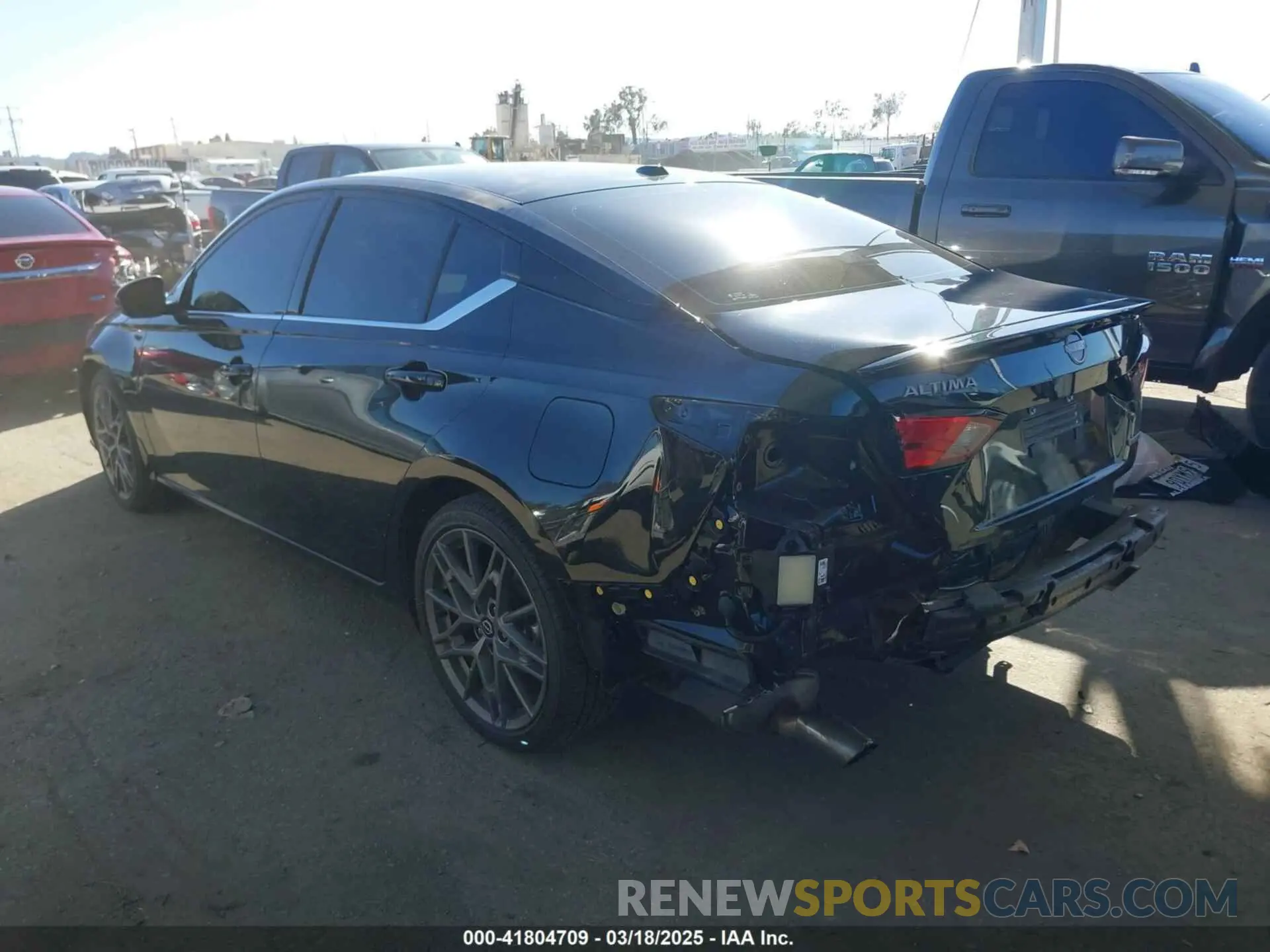 3 fotografías del automóvil dañado 1N4AL4CV1PN304189 NISSAN ALTIMA 2023