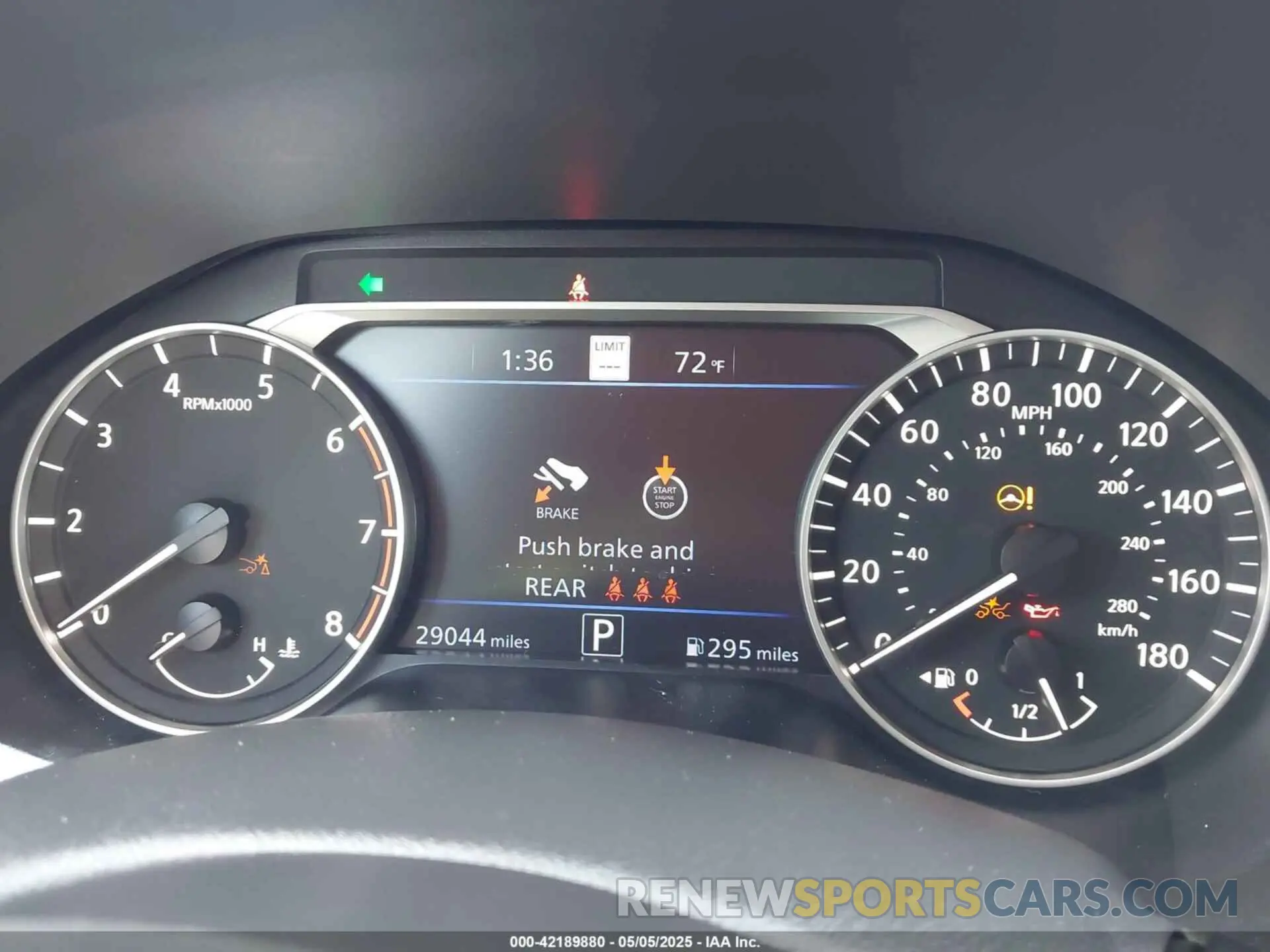 7 fotografías del automóvil dañado 1N4AL4CV3PN327621 NISSAN ALTIMA 2023