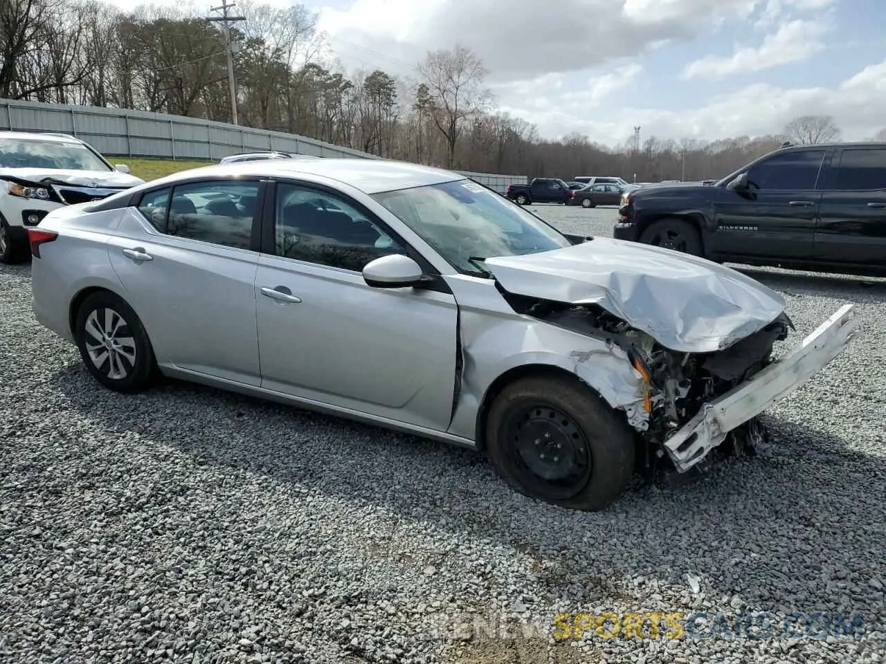 4 fotografías del automóvil dañado 1N4BL4BV2PN342259 NISSAN ALTIMA 2023