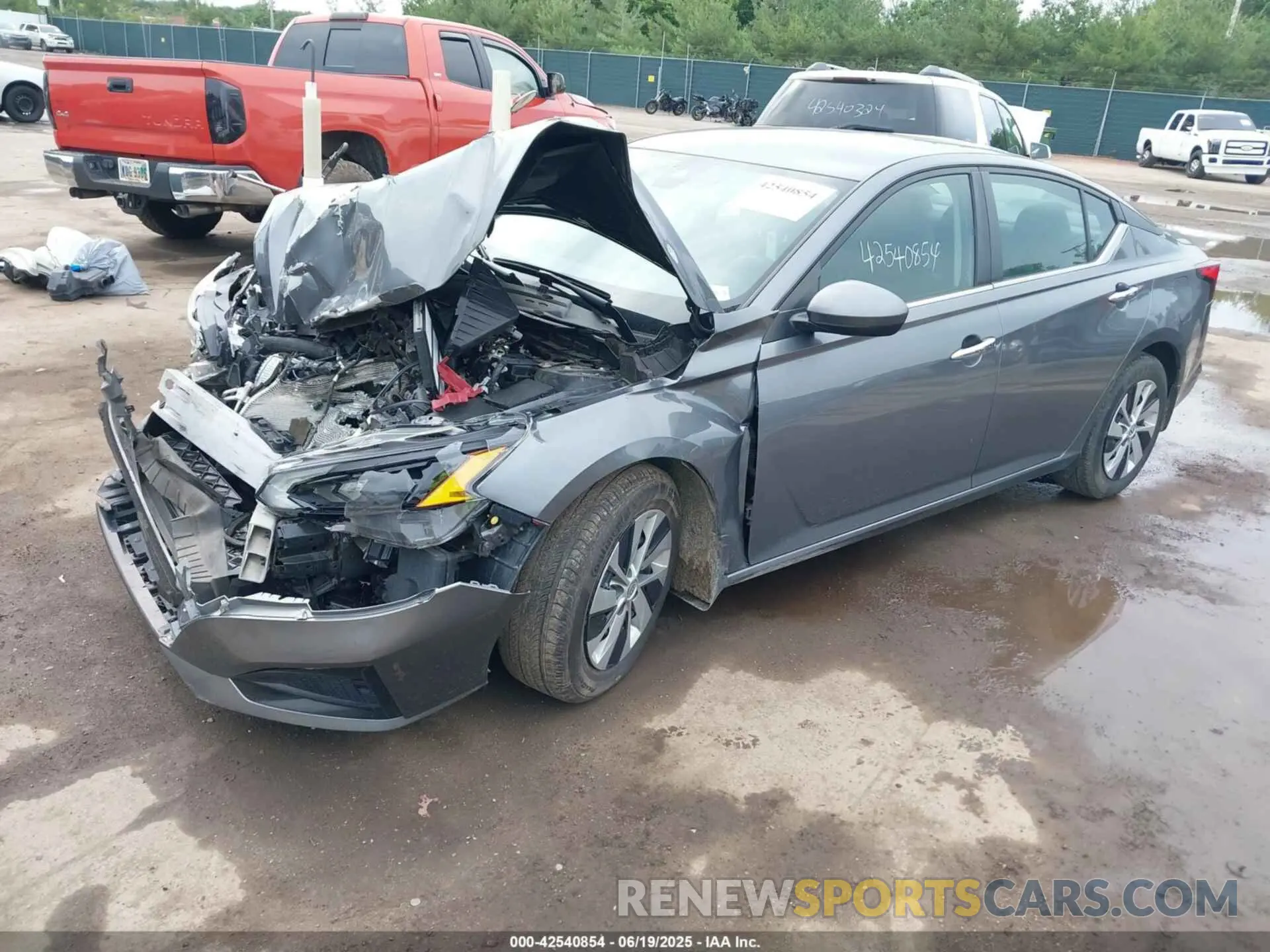2 fotografías del automóvil dañado 1N4BL4BV5PN304671 NISSAN ALTIMA 2023