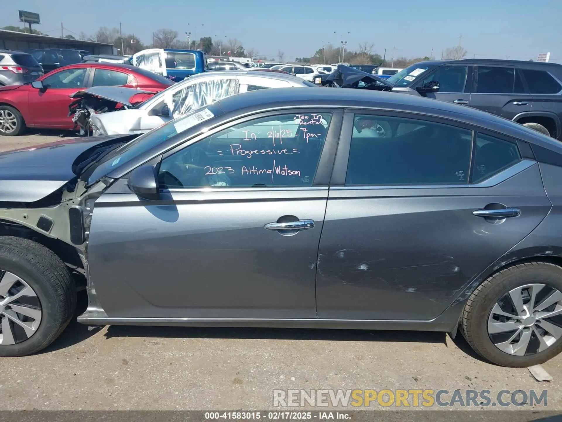 15 fotografías del automóvil dañado 1N4BL4BV7PN332567 NISSAN ALTIMA 2023