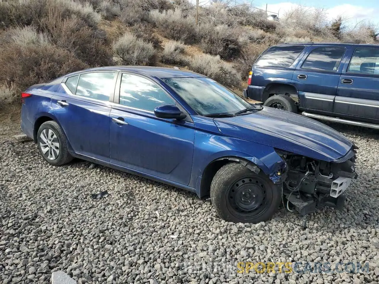 4 fotografías del automóvil dañado 1N4BL4BV9PN326351 NISSAN ALTIMA 2023