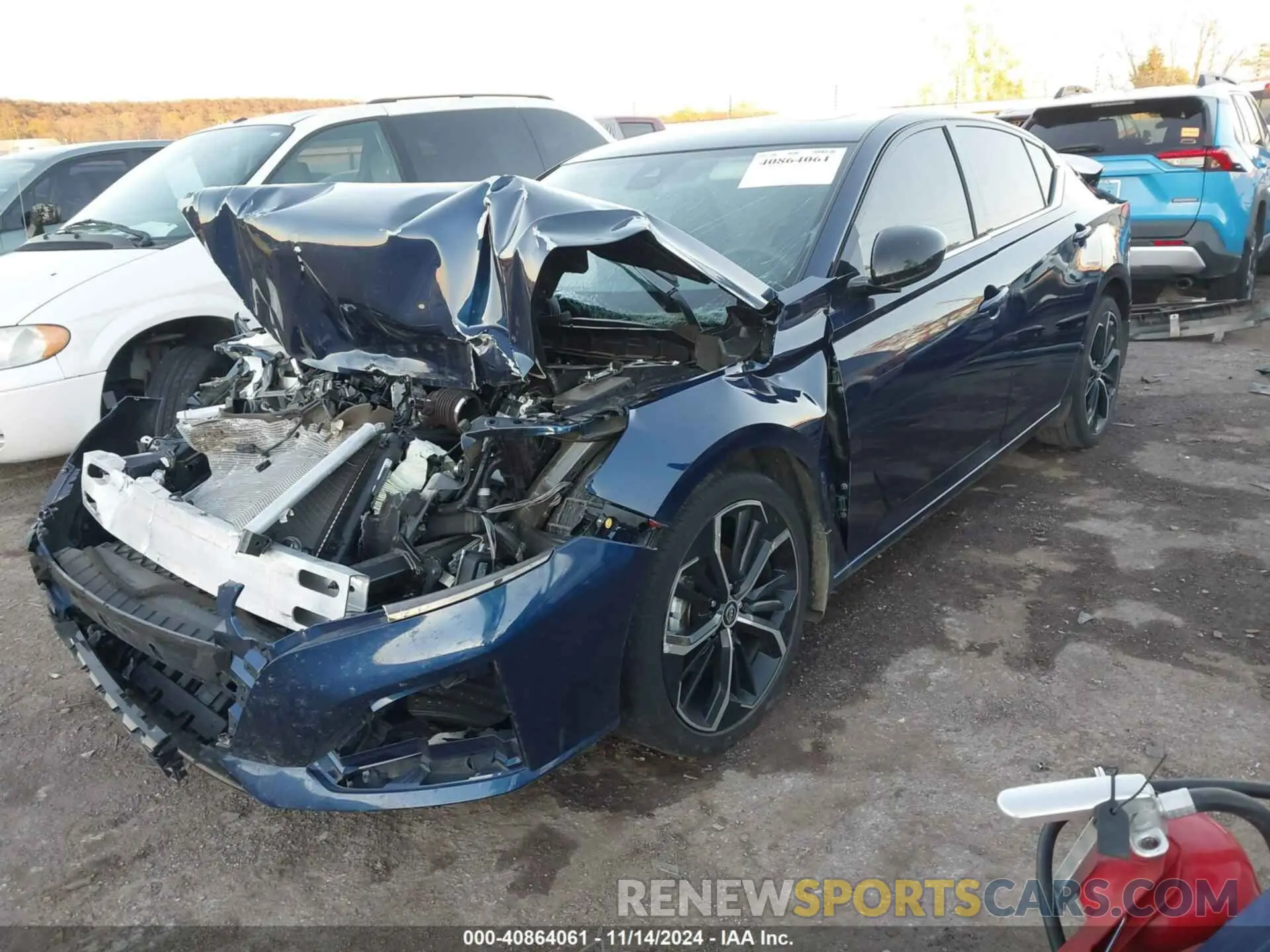 2 fotografías del automóvil dañado 1N4BL4CV0PN333591 NISSAN ALTIMA 2023