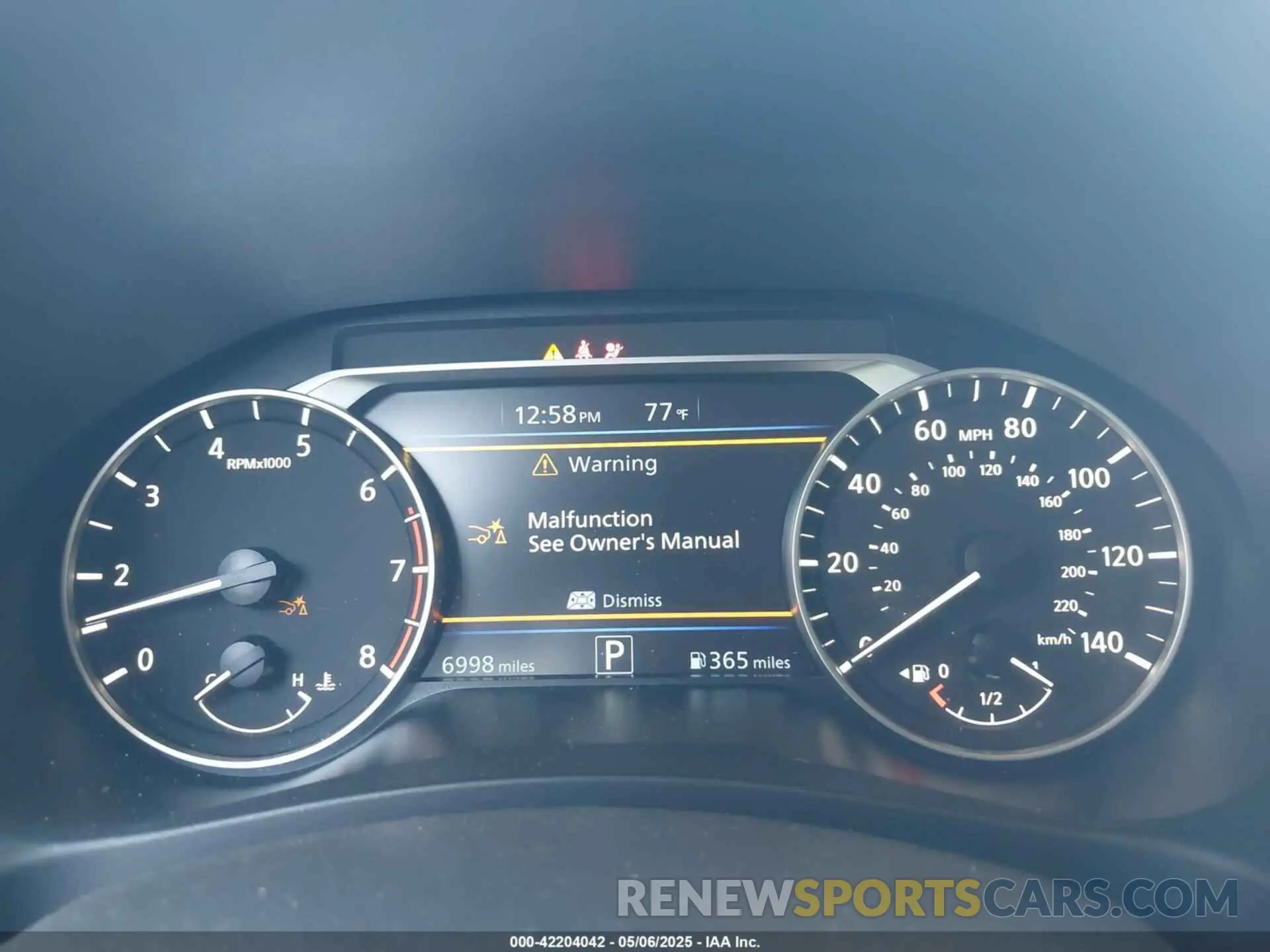 7 fotografías del automóvil dañado 1N4BL4CV1PN416415 NISSAN ALTIMA 2023