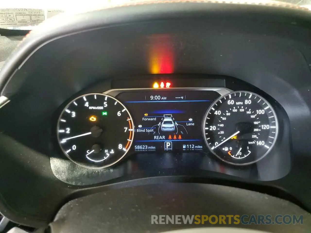 9 fotografías del automóvil dañado 1N4BL4CV2PN320289 NISSAN ALTIMA 2023
