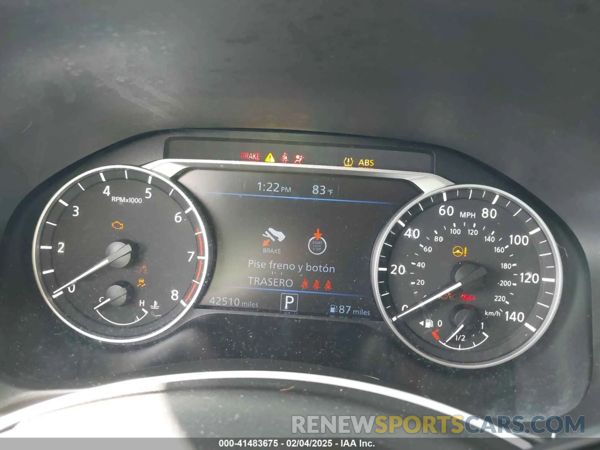 7 fotografías del automóvil dañado 1N4BL4CV2PN376362 NISSAN ALTIMA 2023