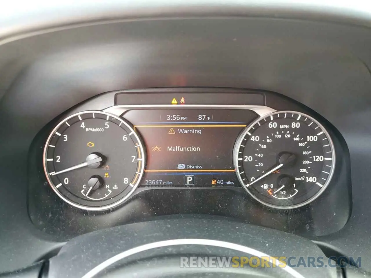 9 fotografías del automóvil dañado 1N4BL4CV2PN378130 NISSAN ALTIMA 2023