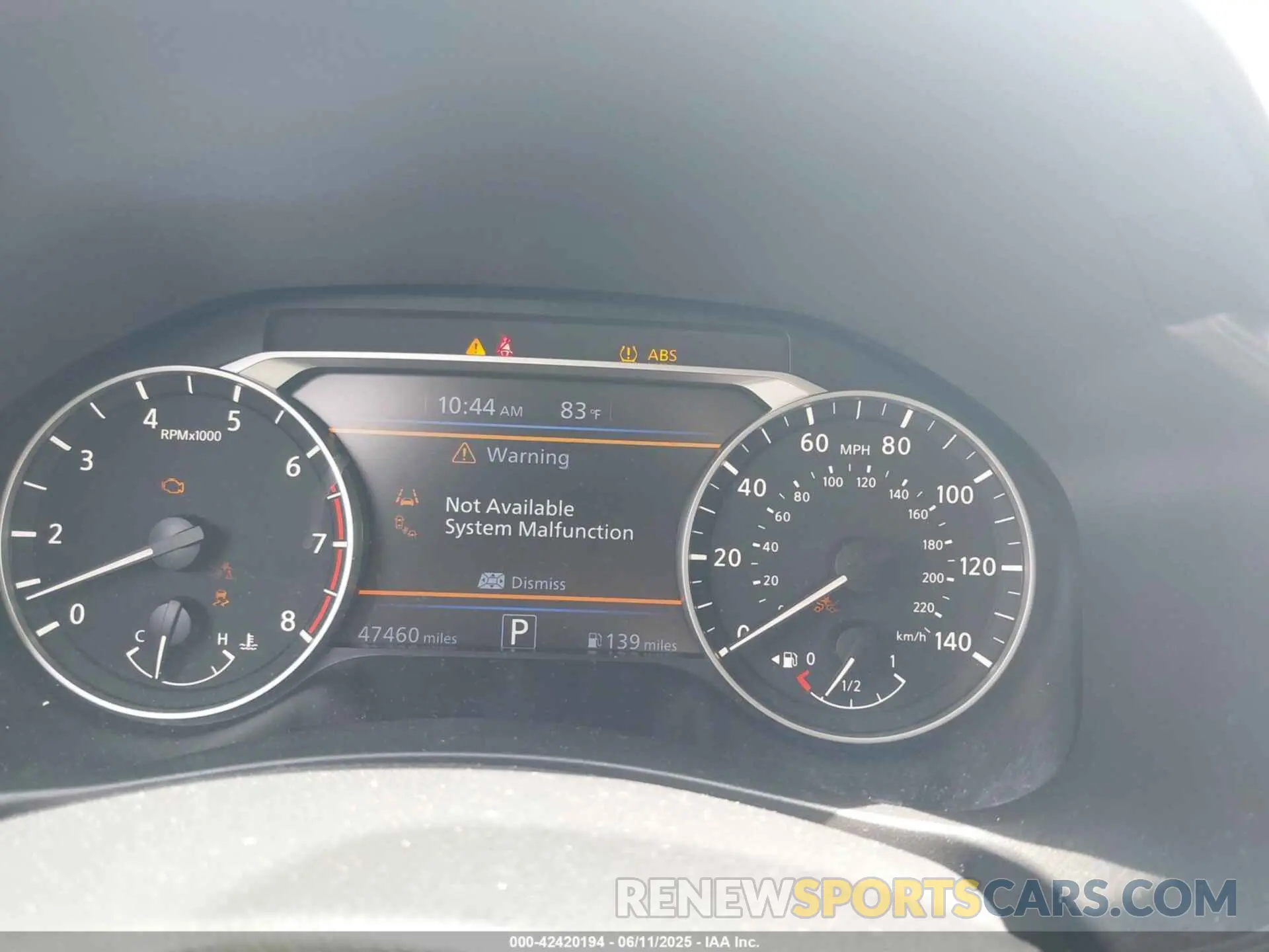 7 fotografías del automóvil dañado 1N4BL4CV3PN371333 NISSAN ALTIMA 2023