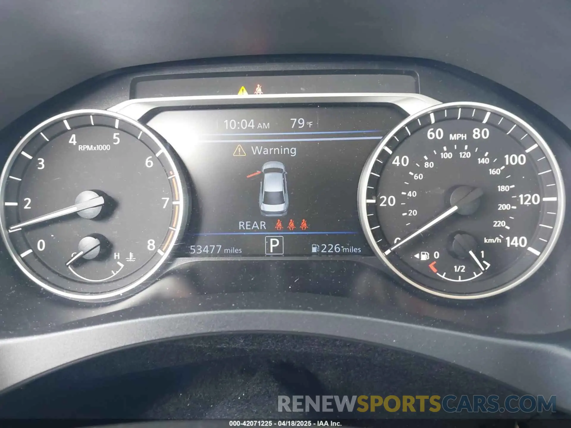 7 fotografías del automóvil dañado 1N4BL4CV5PN346367 NISSAN ALTIMA 2023