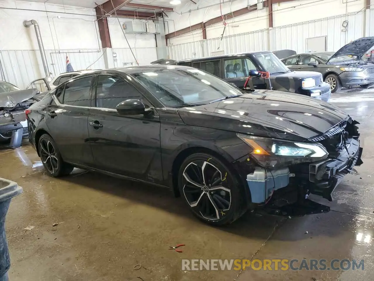 4 fotografías del automóvil dañado 1N4BL4CV5PN411167 NISSAN ALTIMA 2023