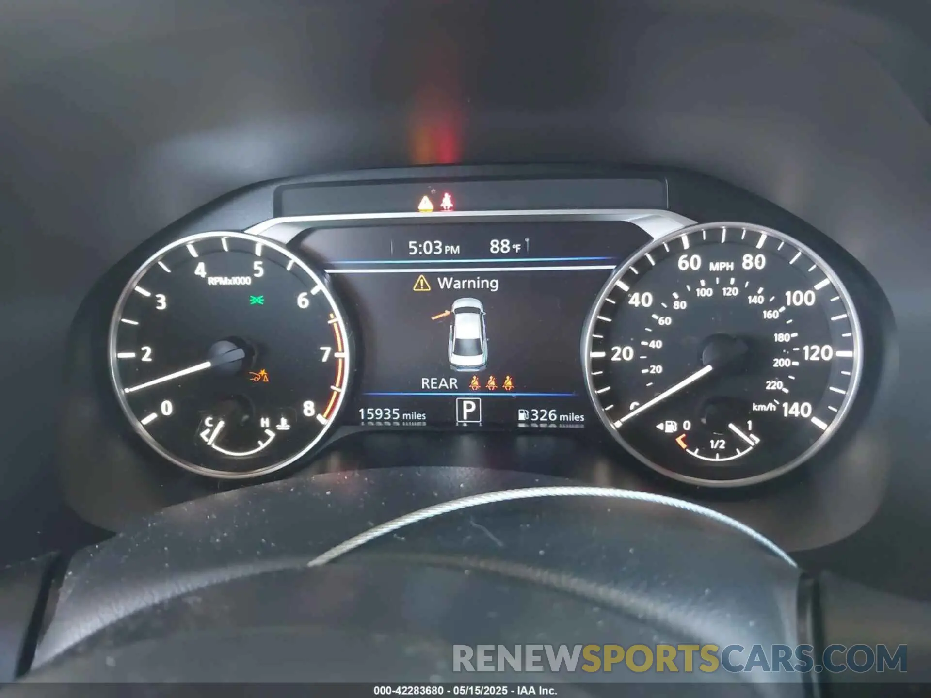7 fotografías del automóvil dañado 1N4BL4CV6PN378602 NISSAN ALTIMA 2023