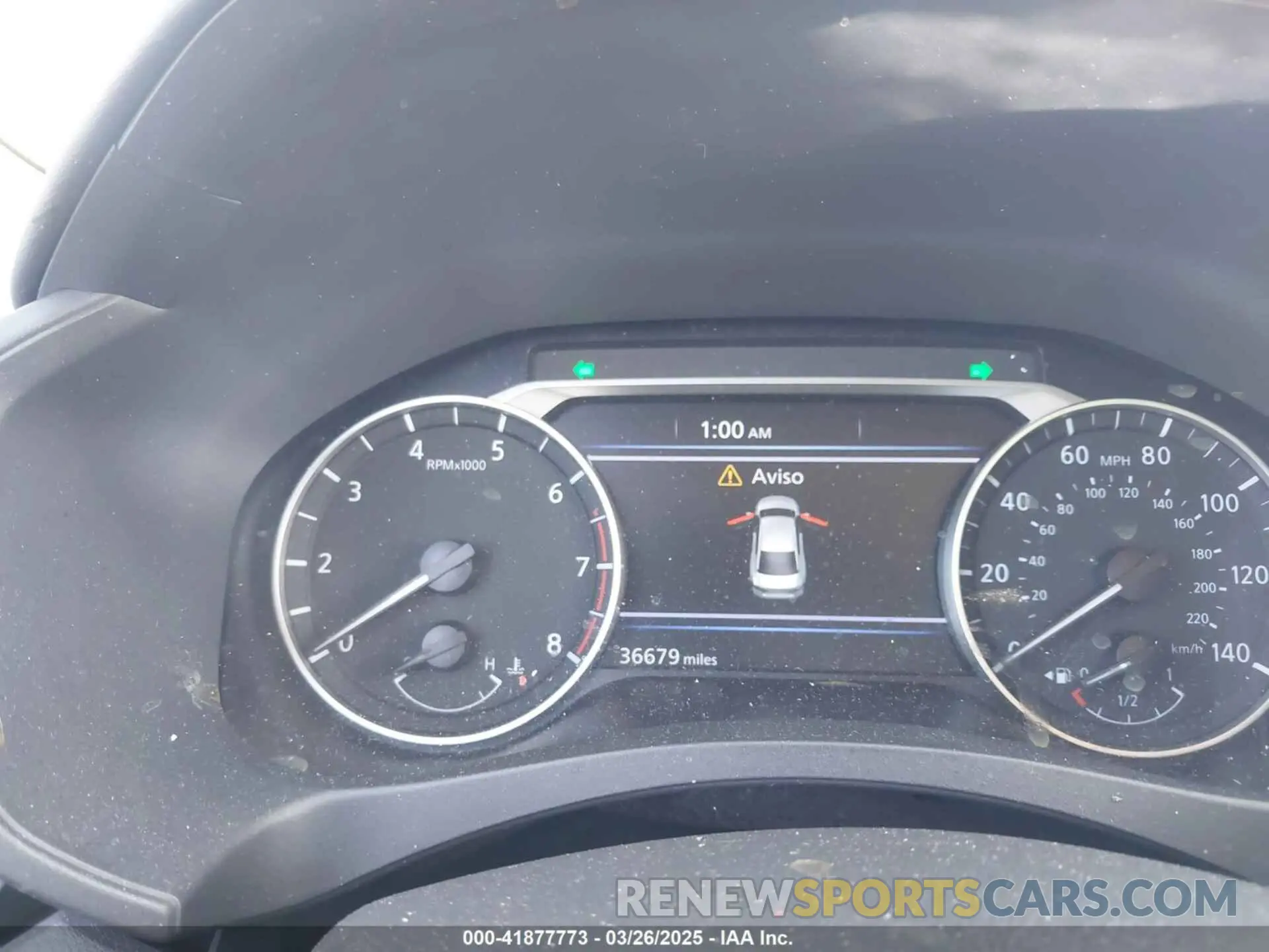 7 fotografías del automóvil dañado 1N4BL4CV7PN301737 NISSAN ALTIMA 2023