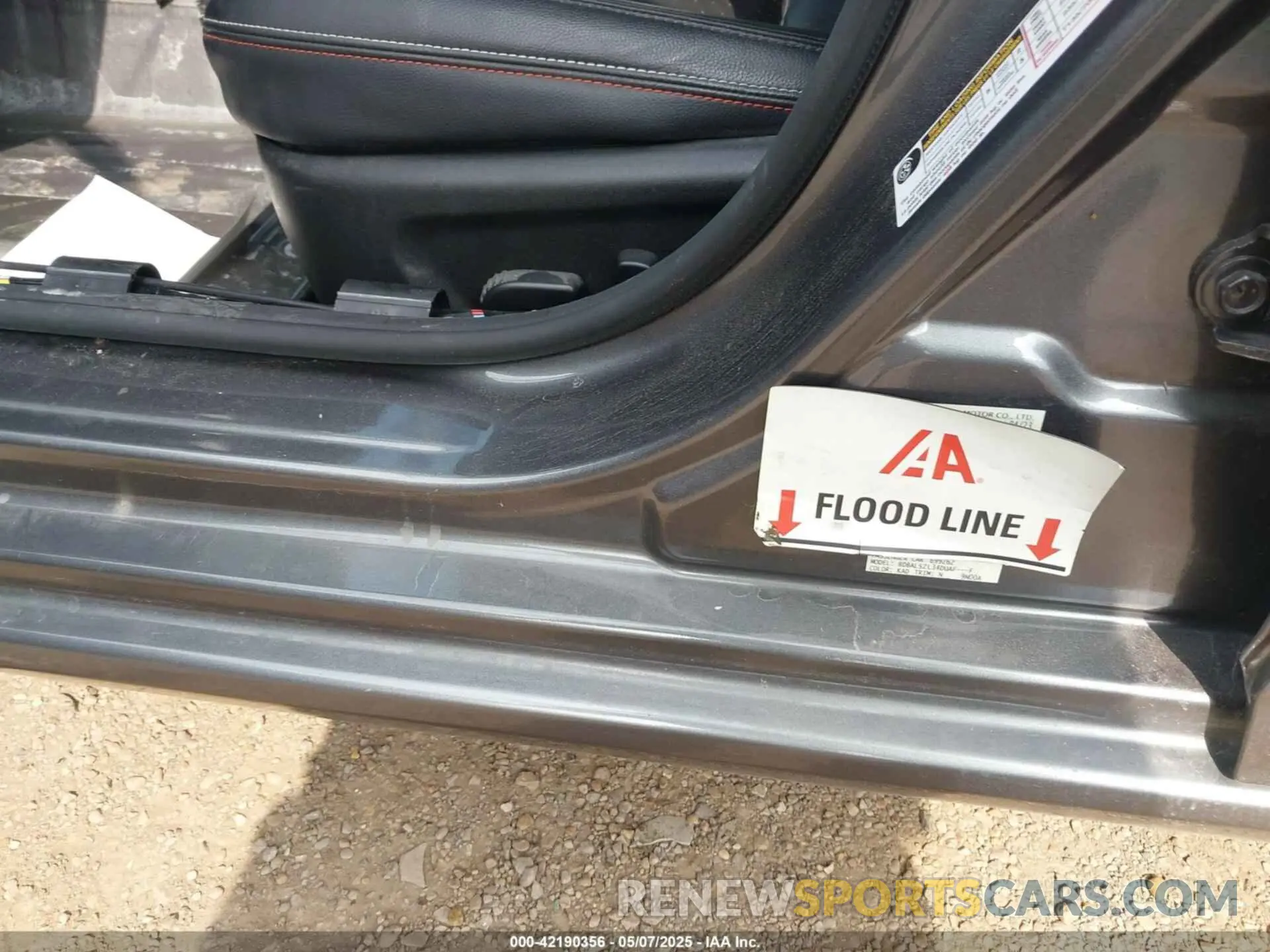 6 fotografías del automóvil dañado 1N4BL4CV7PN383694 NISSAN ALTIMA 2023