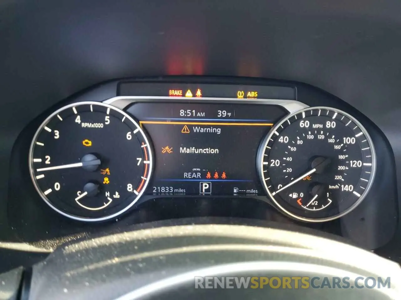 9 fotografías del automóvil dañado 1N4BL4CV8PN323780 NISSAN ALTIMA 2023