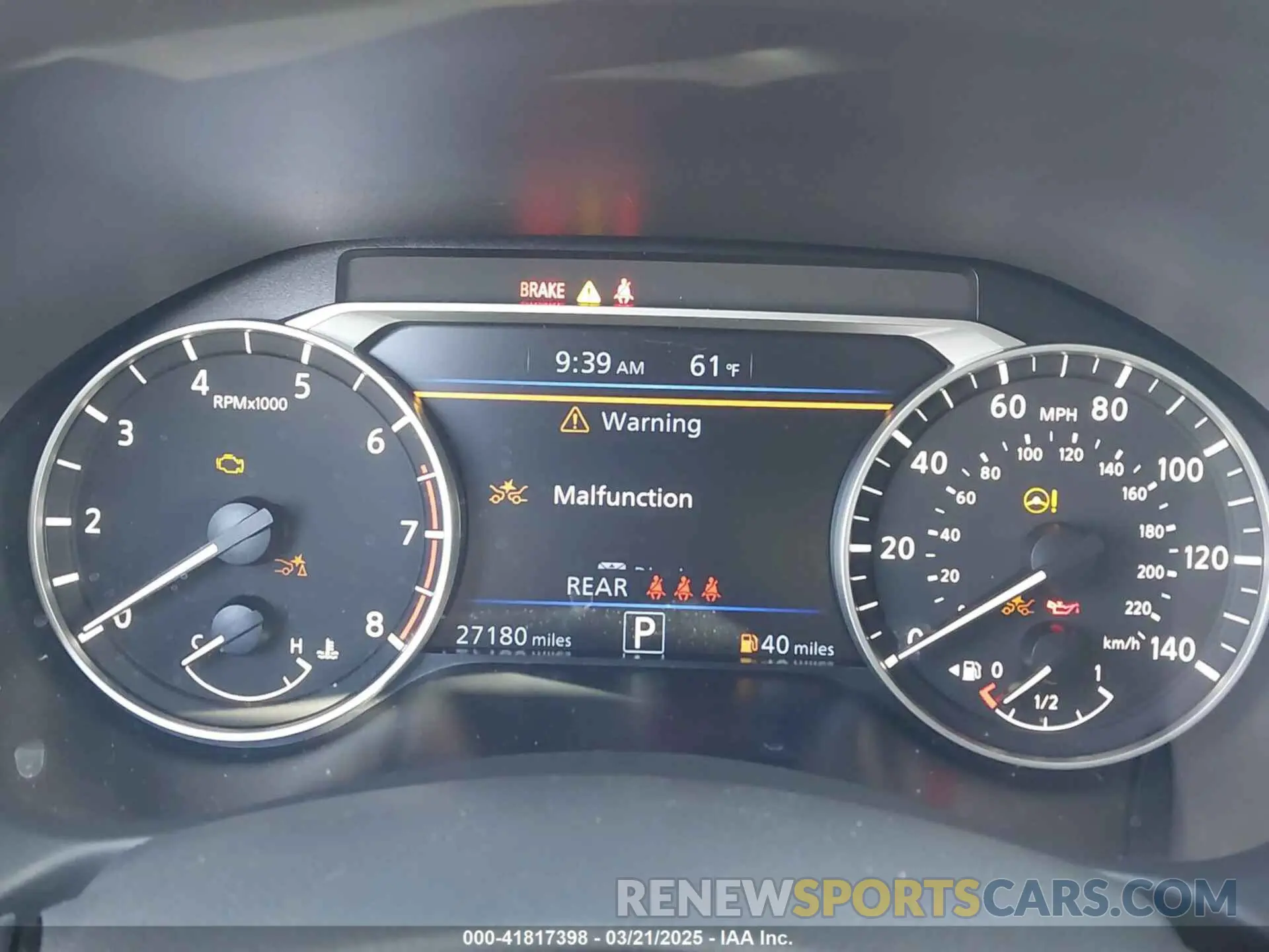 7 fotografías del automóvil dañado 1N4BL4CV8PN370274 NISSAN ALTIMA 2023