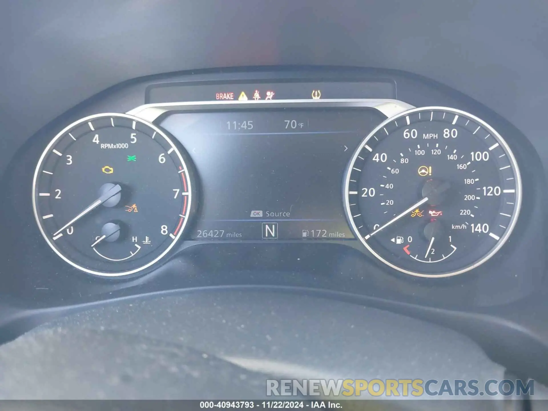 7 fotografías del automóvil dañado 1N4BL4CV8PN380240 NISSAN ALTIMA 2023