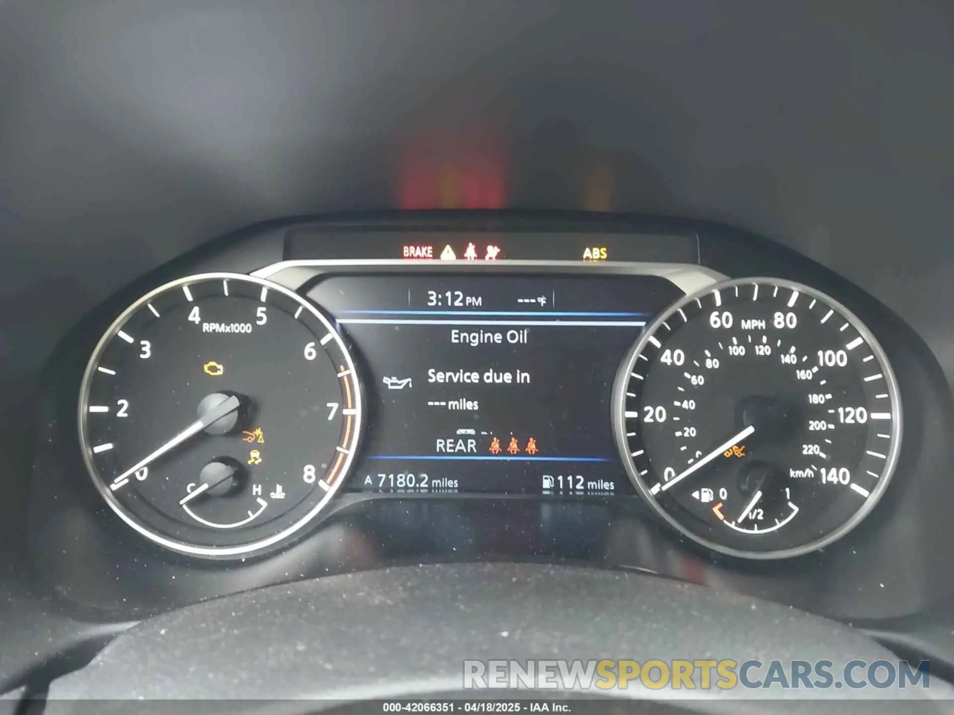7 fotografías del automóvil dañado 1N4BL4CV8PN381100 NISSAN ALTIMA 2023