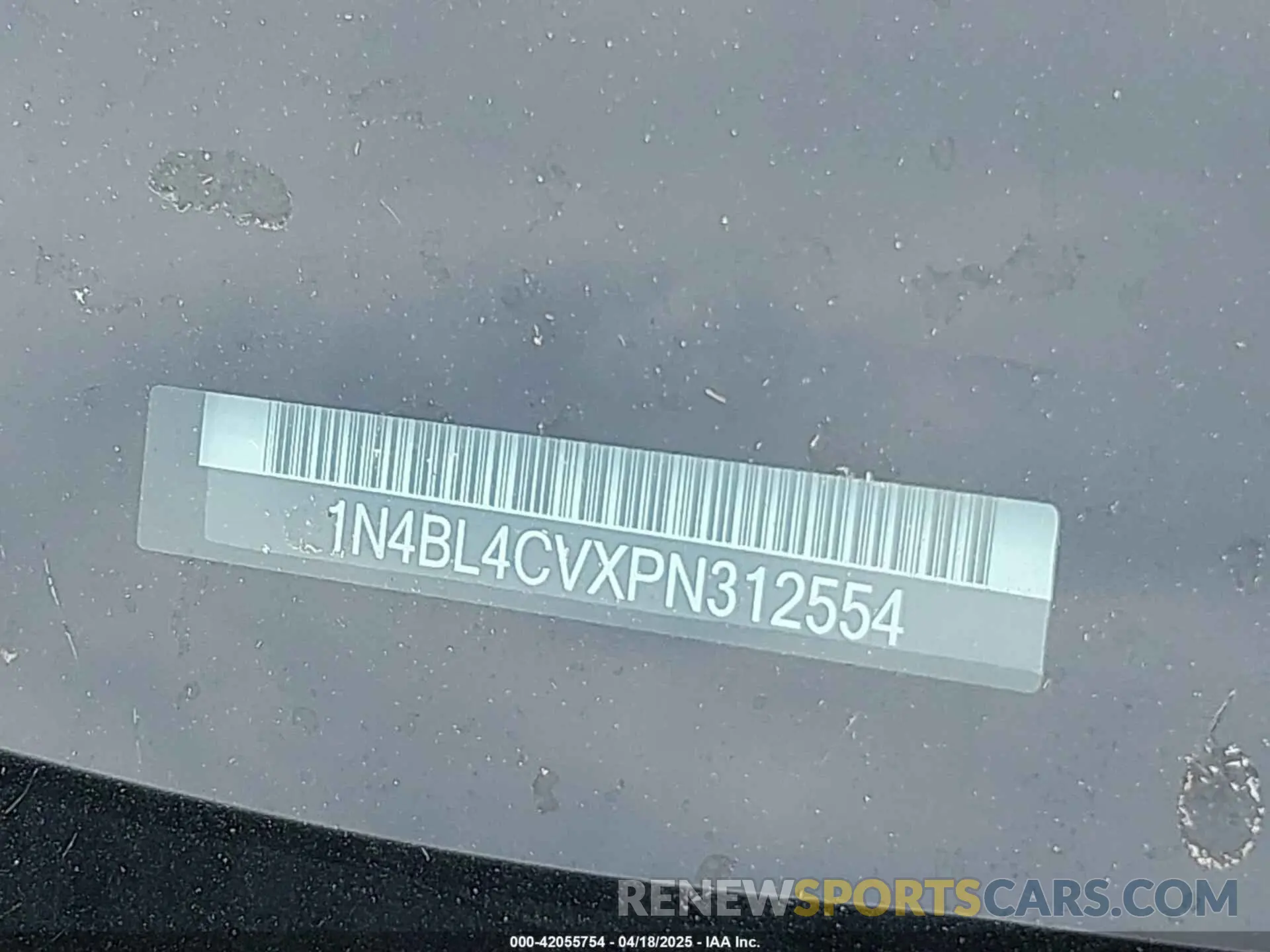13 fotografías del automóvil dañado 1N4BL4CVXPN312554 NISSAN ALTIMA 2023