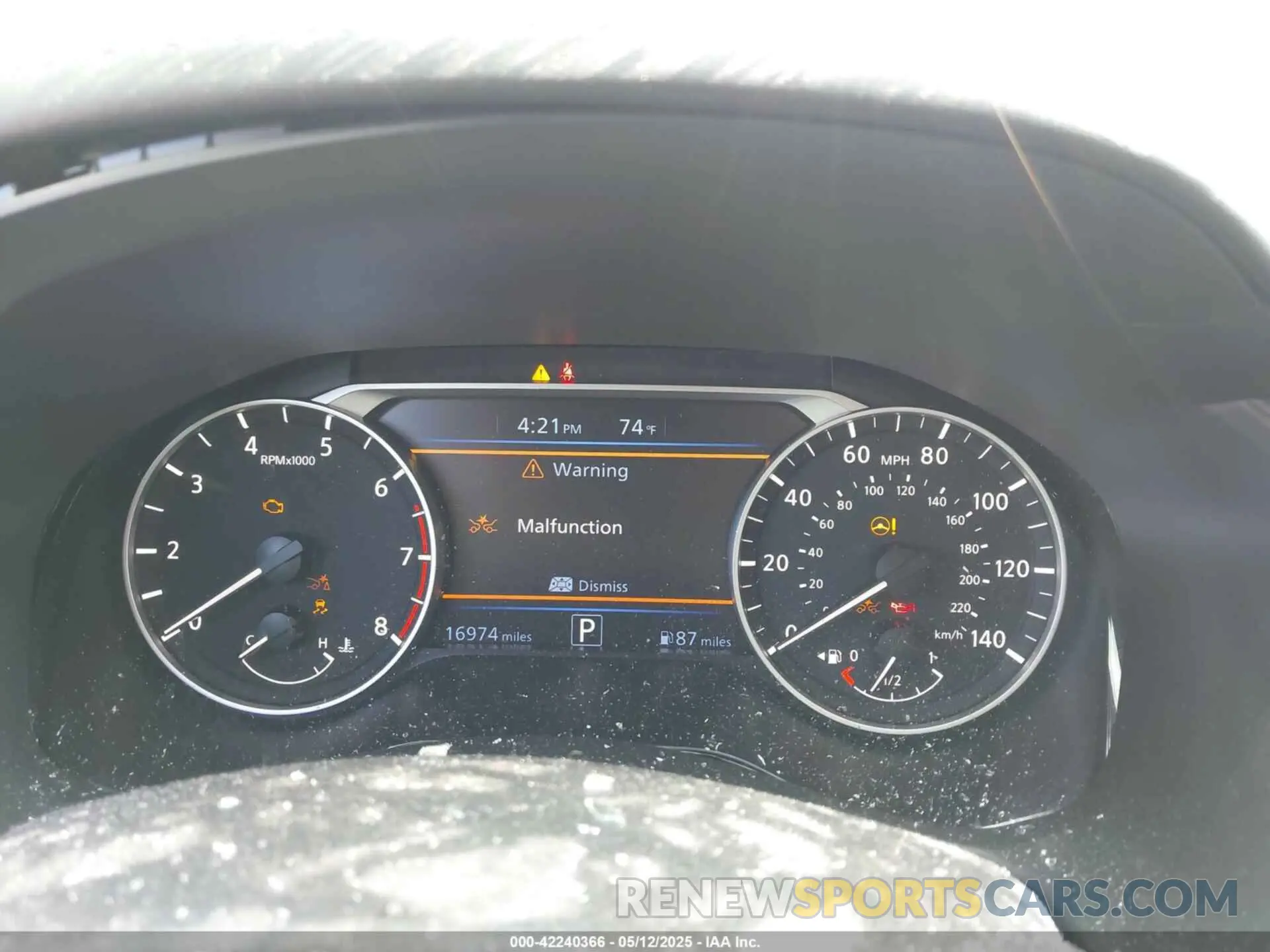 7 fotografías del automóvil dañado 1N4BL4CW1PN359254 NISSAN ALTIMA 2023