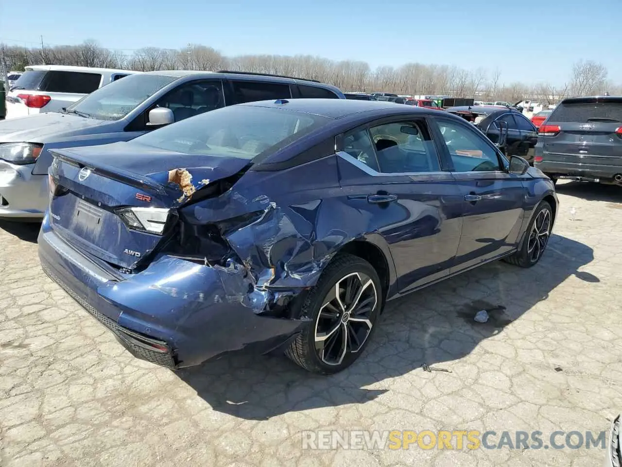 3 fotografías del automóvil dañado 1N4BL4CW2PN304019 NISSAN ALTIMA 2023