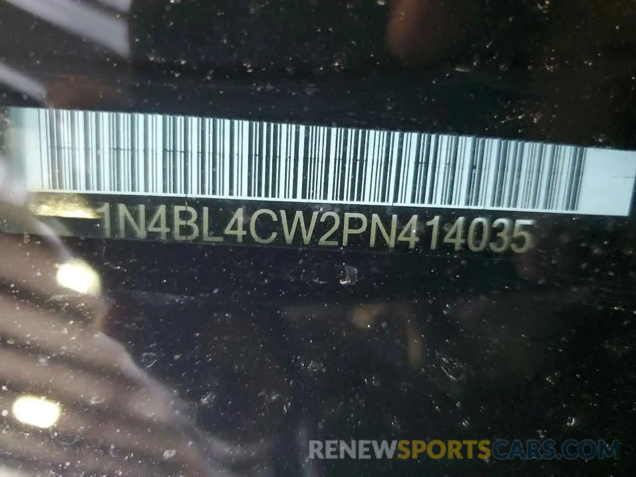 12 fotografías del automóvil dañado 1N4BL4CW2PN414035 NISSAN ALTIMA 2023