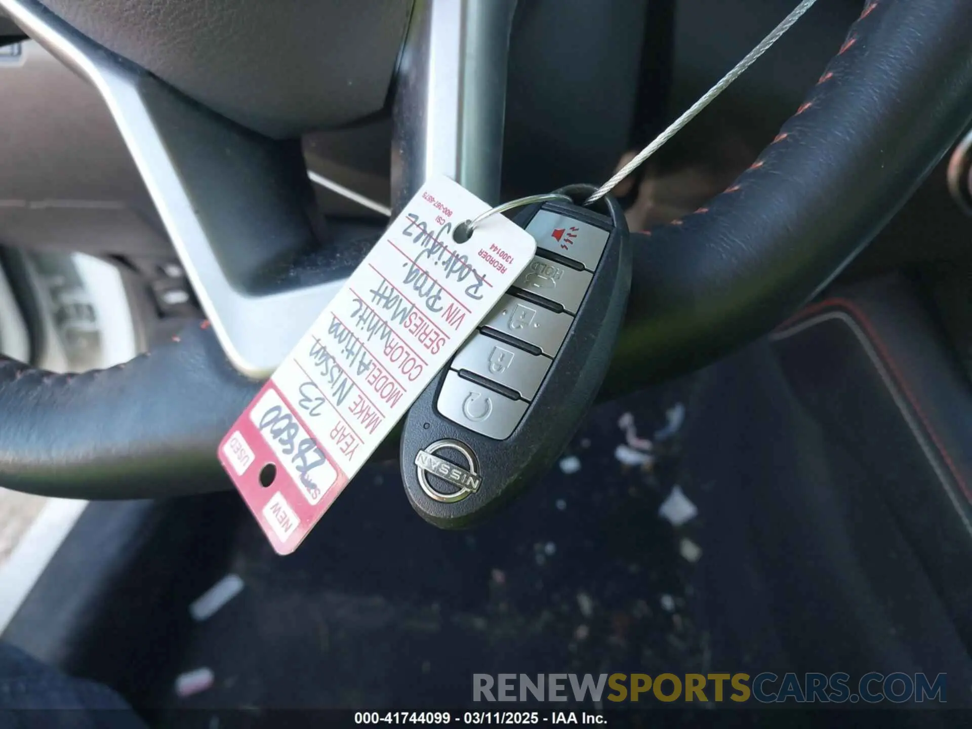 11 fotografías del automóvil dañado 1N4BL4CW3PN303896 NISSAN ALTIMA 2023