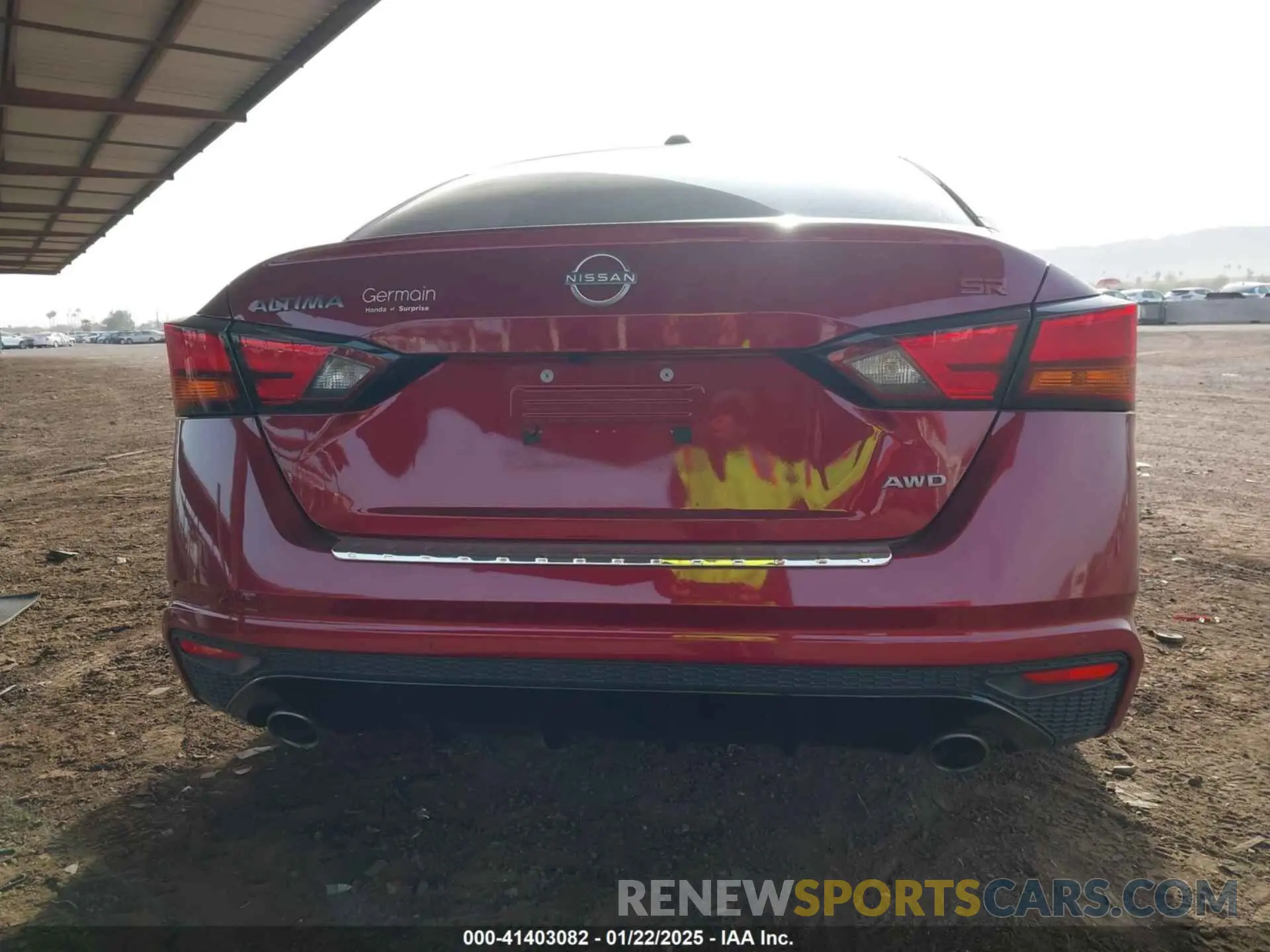 16 fotografías del automóvil dañado 1N4BL4CW9PN301778 NISSAN ALTIMA 2023