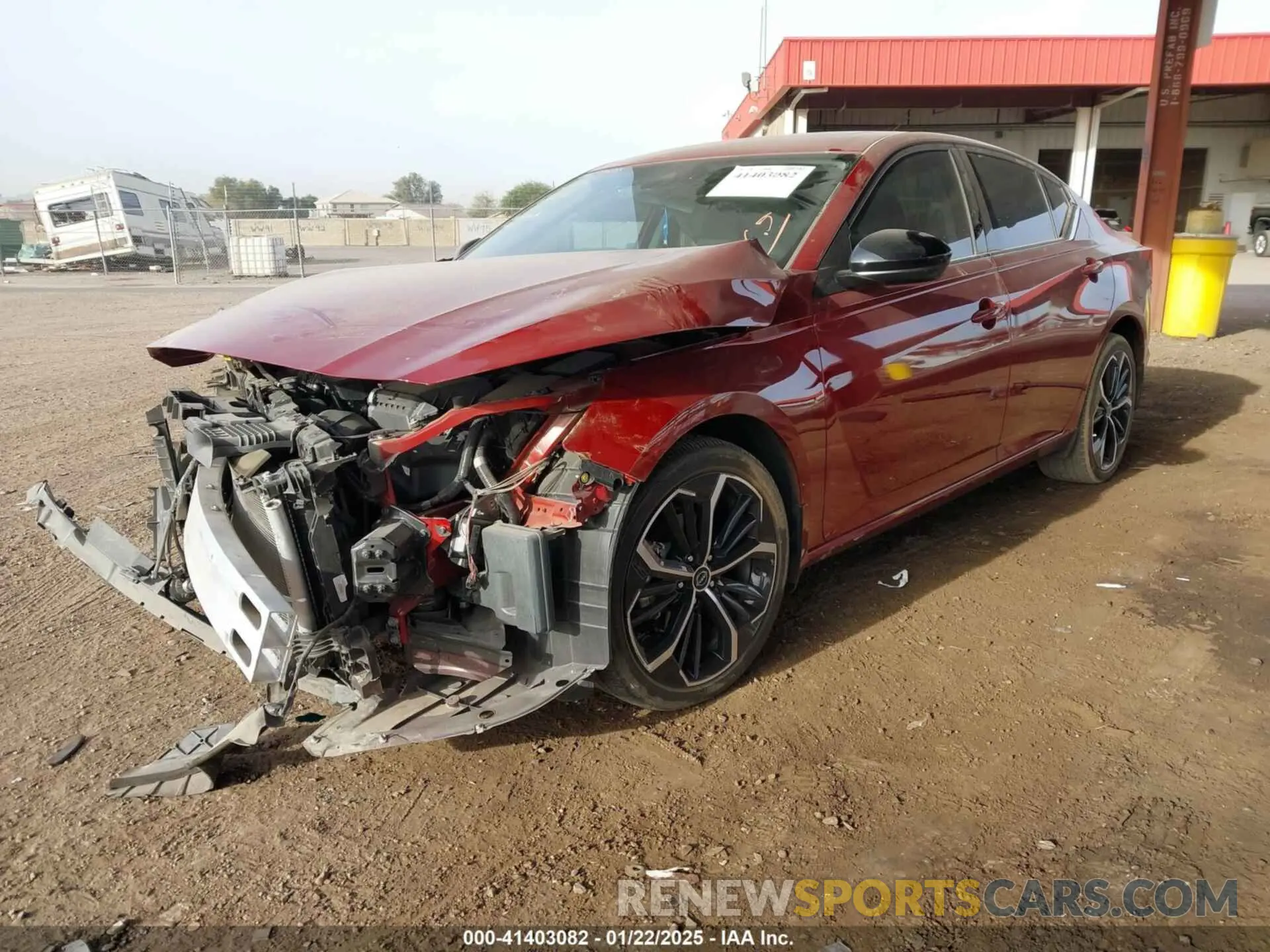 2 fotografías del automóvil dañado 1N4BL4CW9PN301778 NISSAN ALTIMA 2023