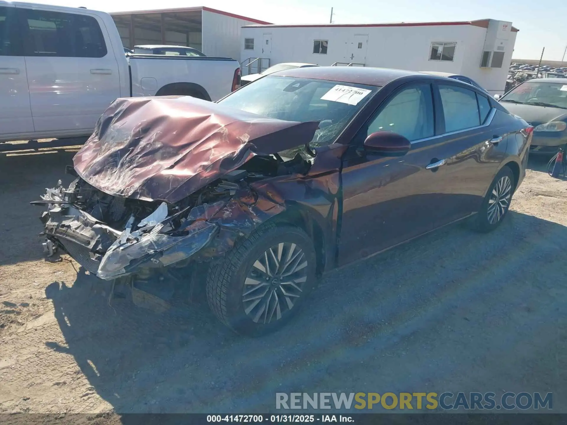 2 fotografías del automóvil dañado 1N4BL4DV0PN361048 NISSAN ALTIMA 2023