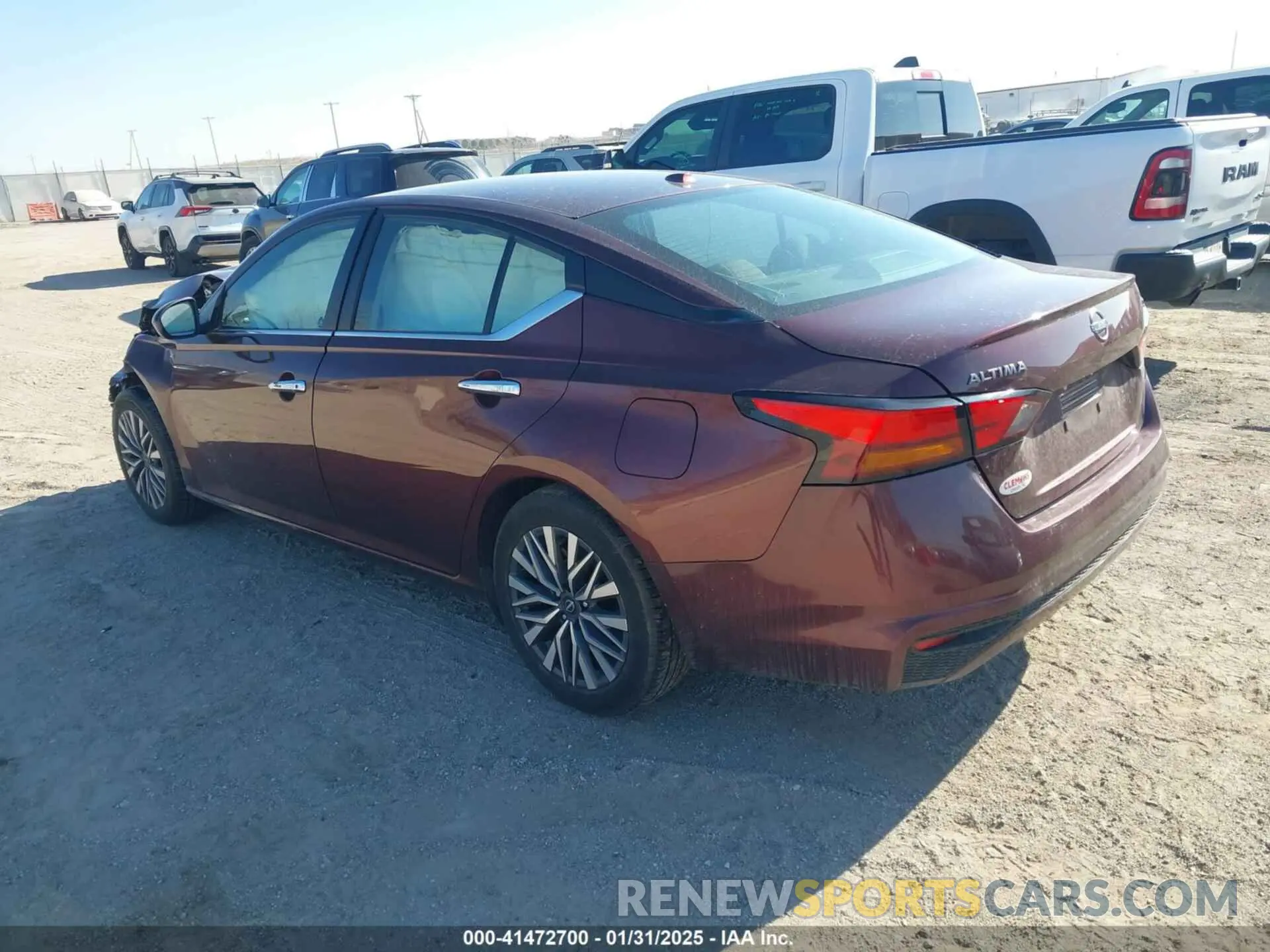 3 fotografías del automóvil dañado 1N4BL4DV0PN361048 NISSAN ALTIMA 2023