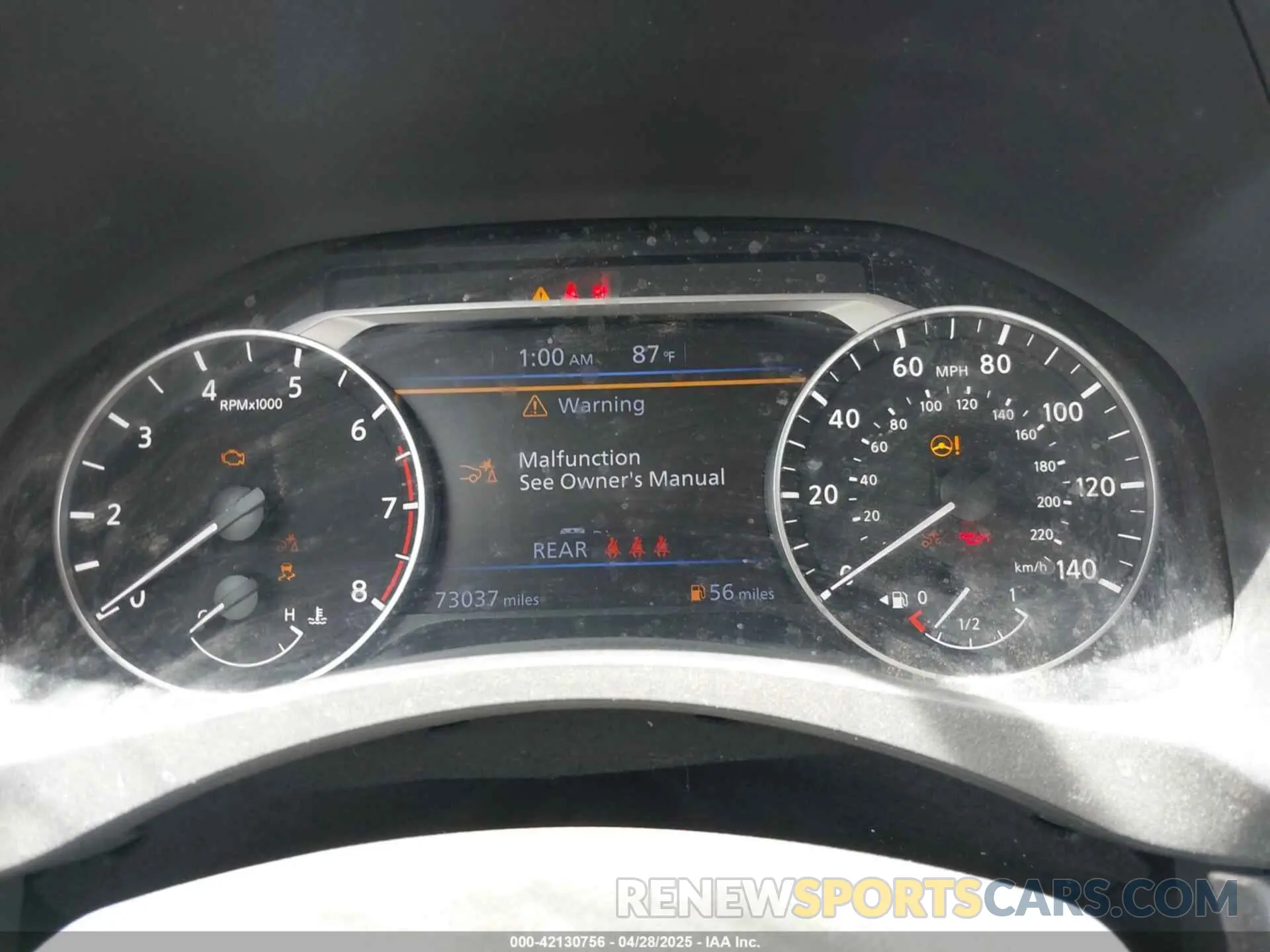 7 fotografías del automóvil dañado 1N4BL4DV3PN317528 NISSAN ALTIMA 2023