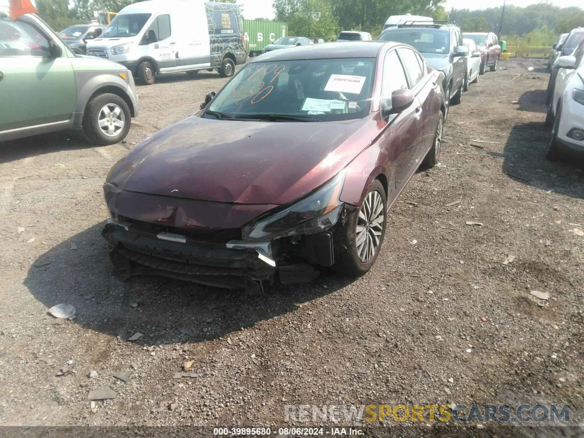 2 fotografías del automóvil dañado 1N4BL4DV3PN345149 NISSAN ALTIMA 2023