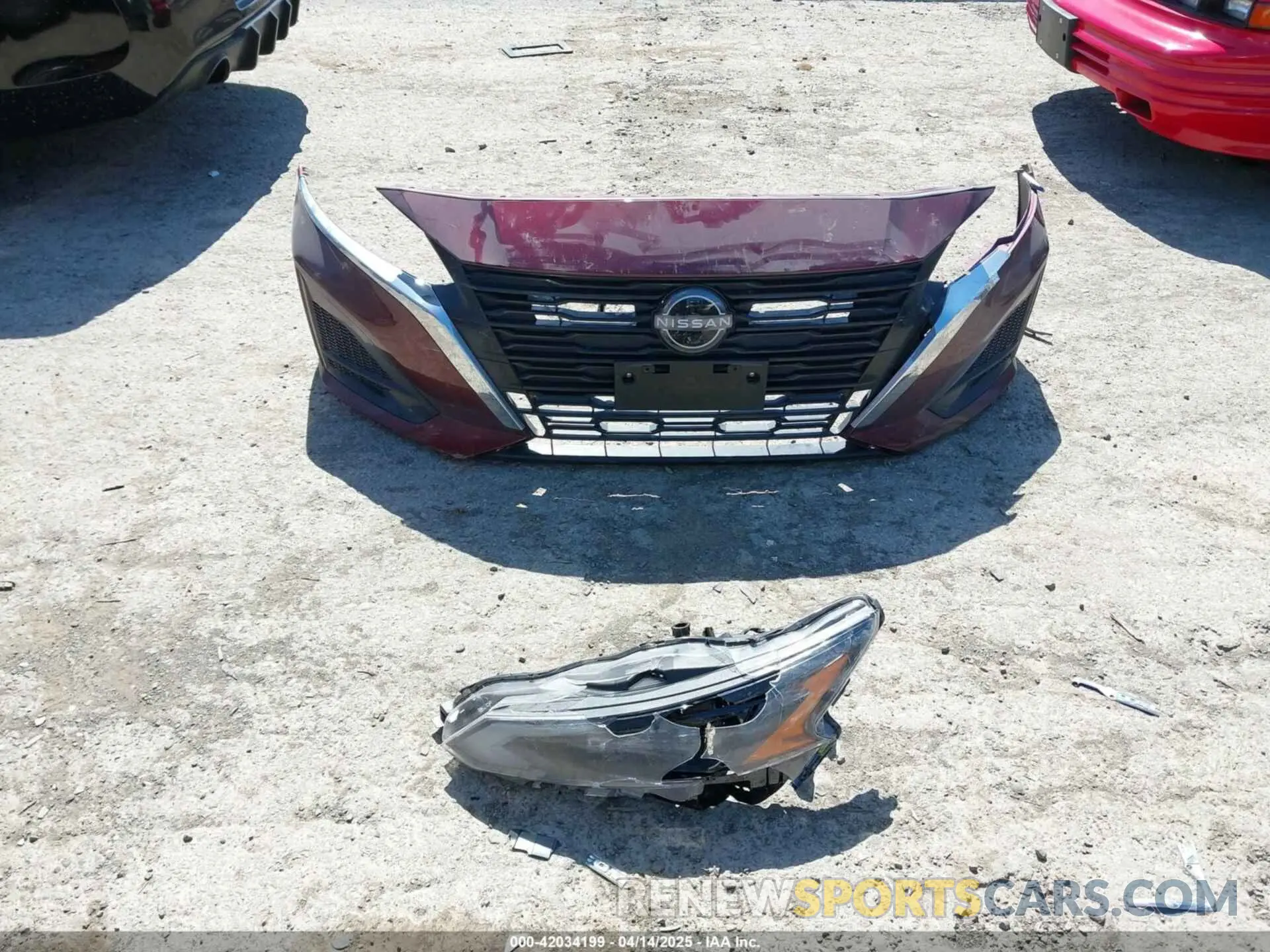 12 fotografías del automóvil dañado 1N4BL4DV3PN361075 NISSAN ALTIMA 2023