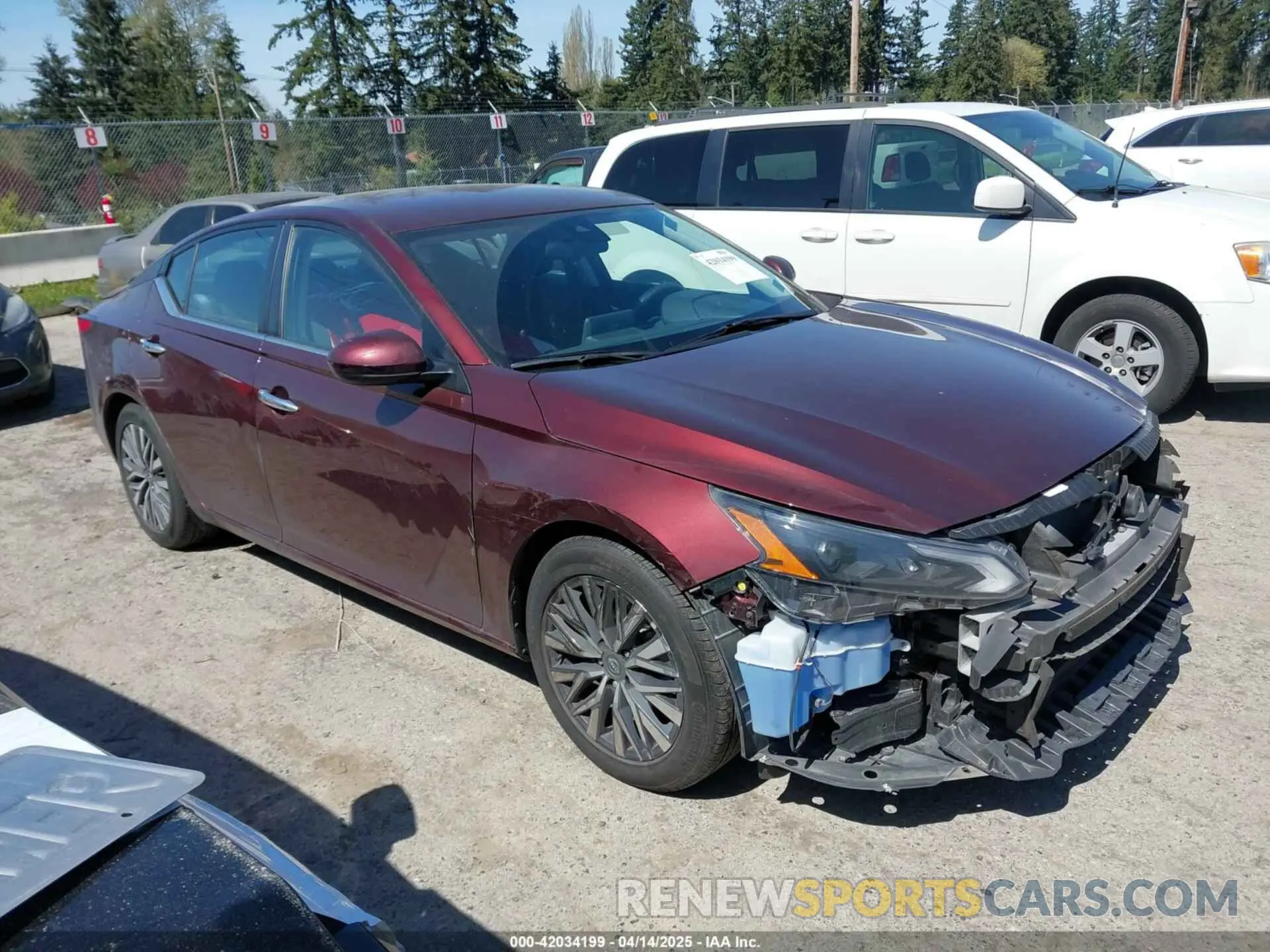 14 fotografías del automóvil dañado 1N4BL4DV3PN361075 NISSAN ALTIMA 2023