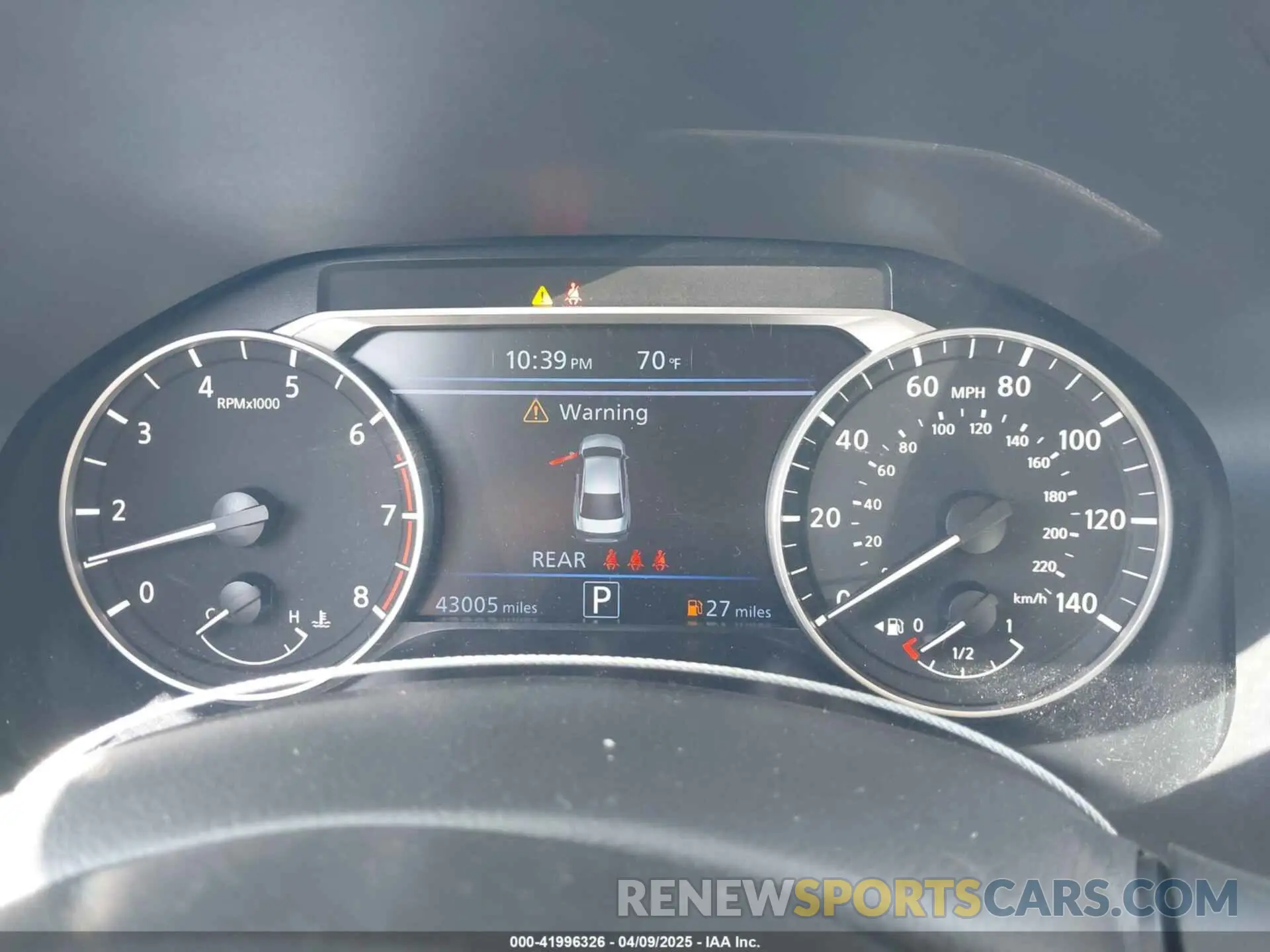 7 fotografías del automóvil dañado 1N4BL4DV3PN384680 NISSAN ALTIMA 2023