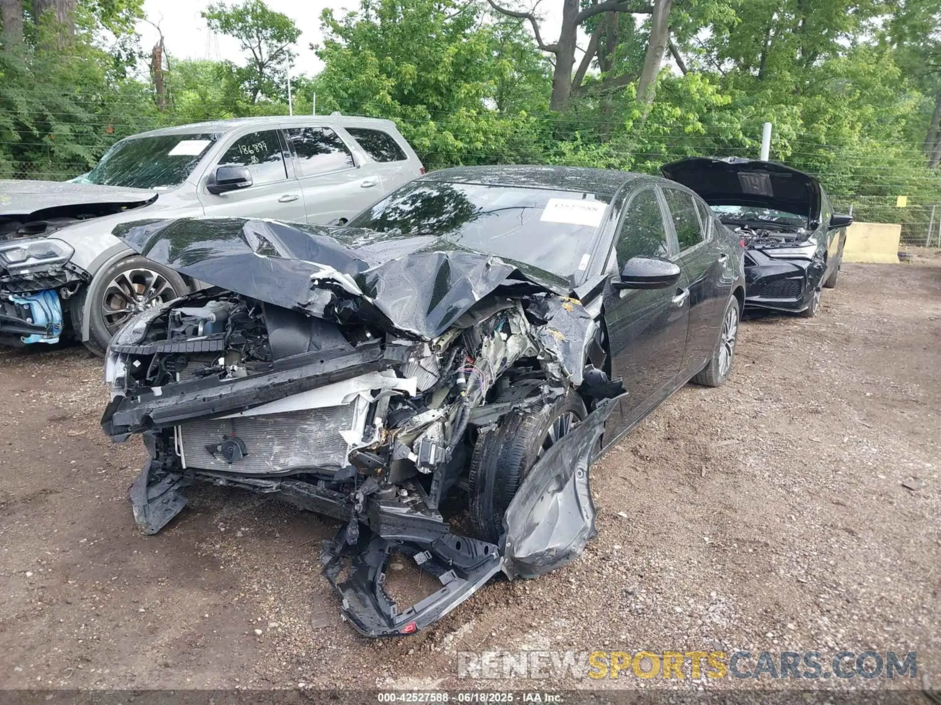 2 fotografías del automóvil dañado 1N4BL4DV5PN370800 NISSAN ALTIMA 2023