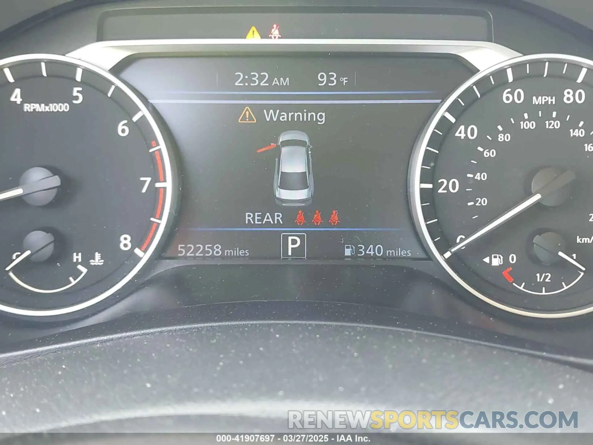 7 fotografías del automóvil dañado 1N4BL4DV5PN382798 NISSAN ALTIMA 2023