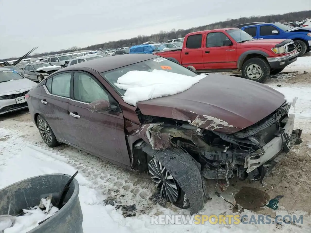 4 fotografías del automóvil dañado 1N4BL4DV6PN318284 NISSAN ALTIMA 2023