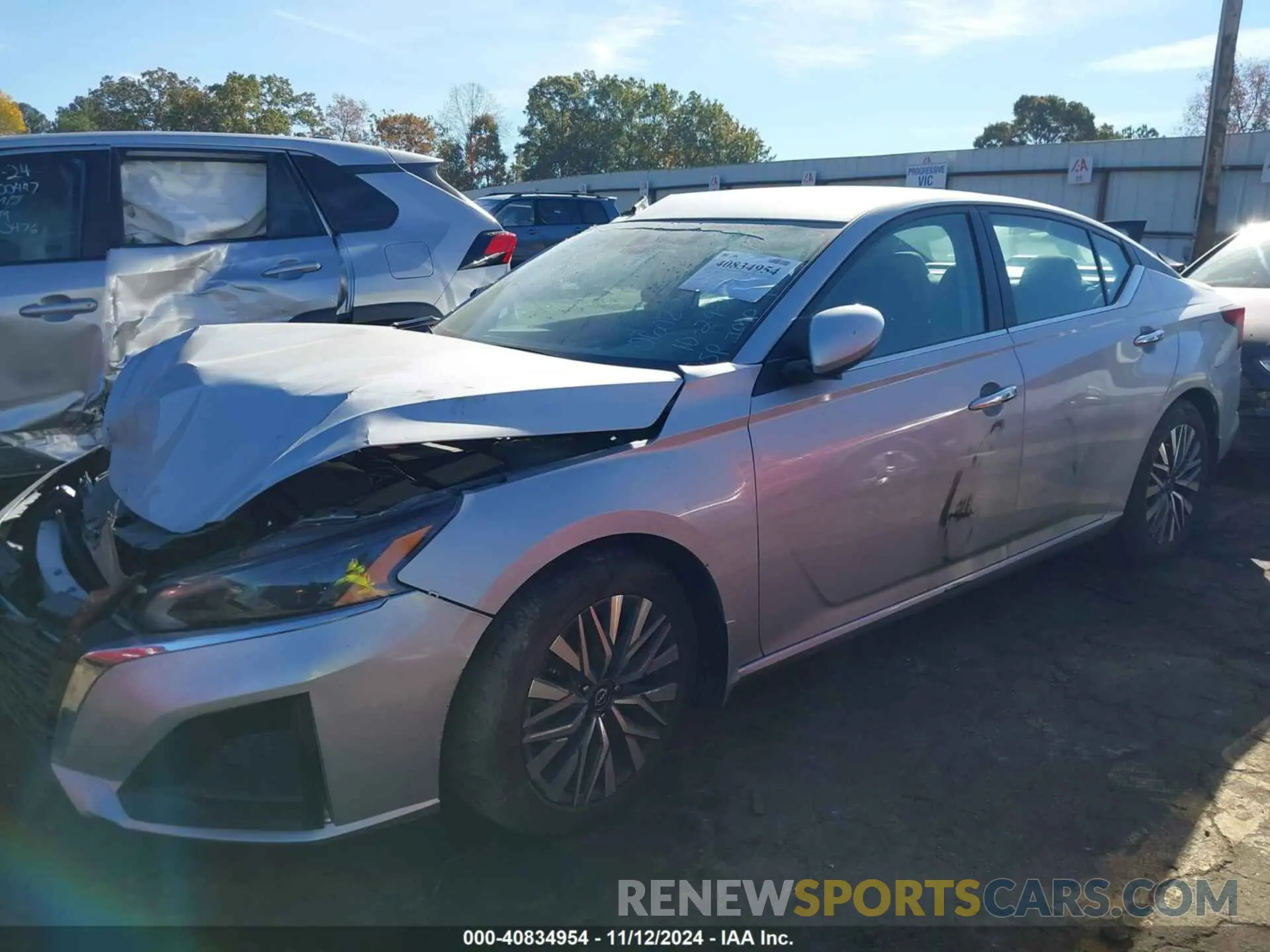 2 fotografías del automóvil dañado 1N4BL4DV7PN380602 NISSAN ALTIMA 2023