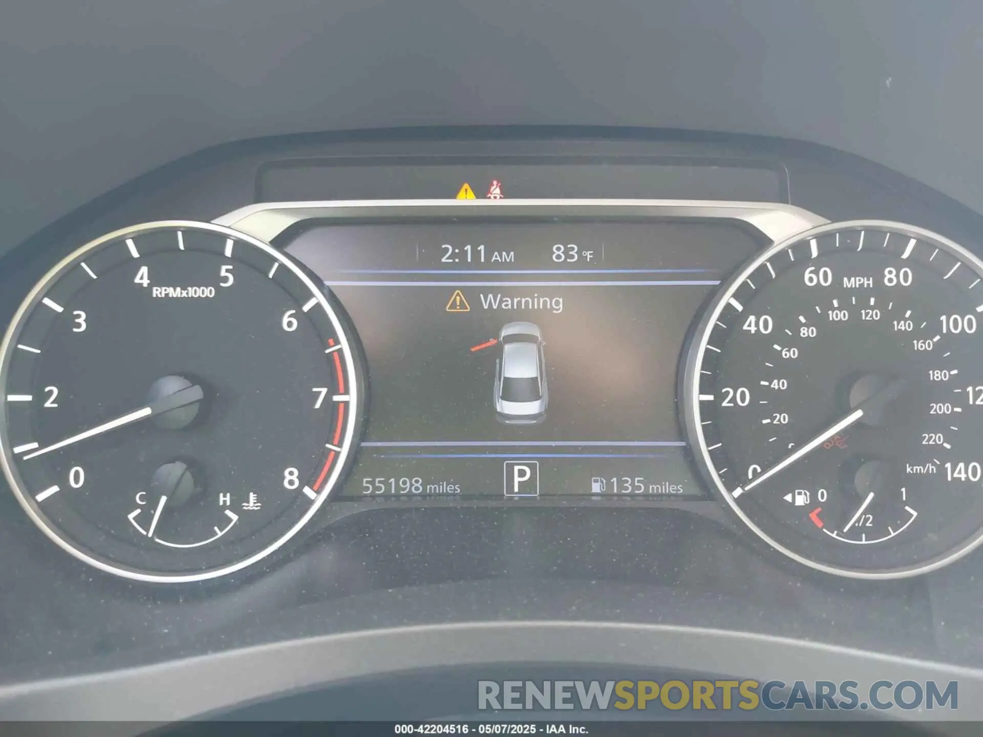 7 fotografías del automóvil dañado 1N4BL4DV9PN389995 NISSAN ALTIMA 2023