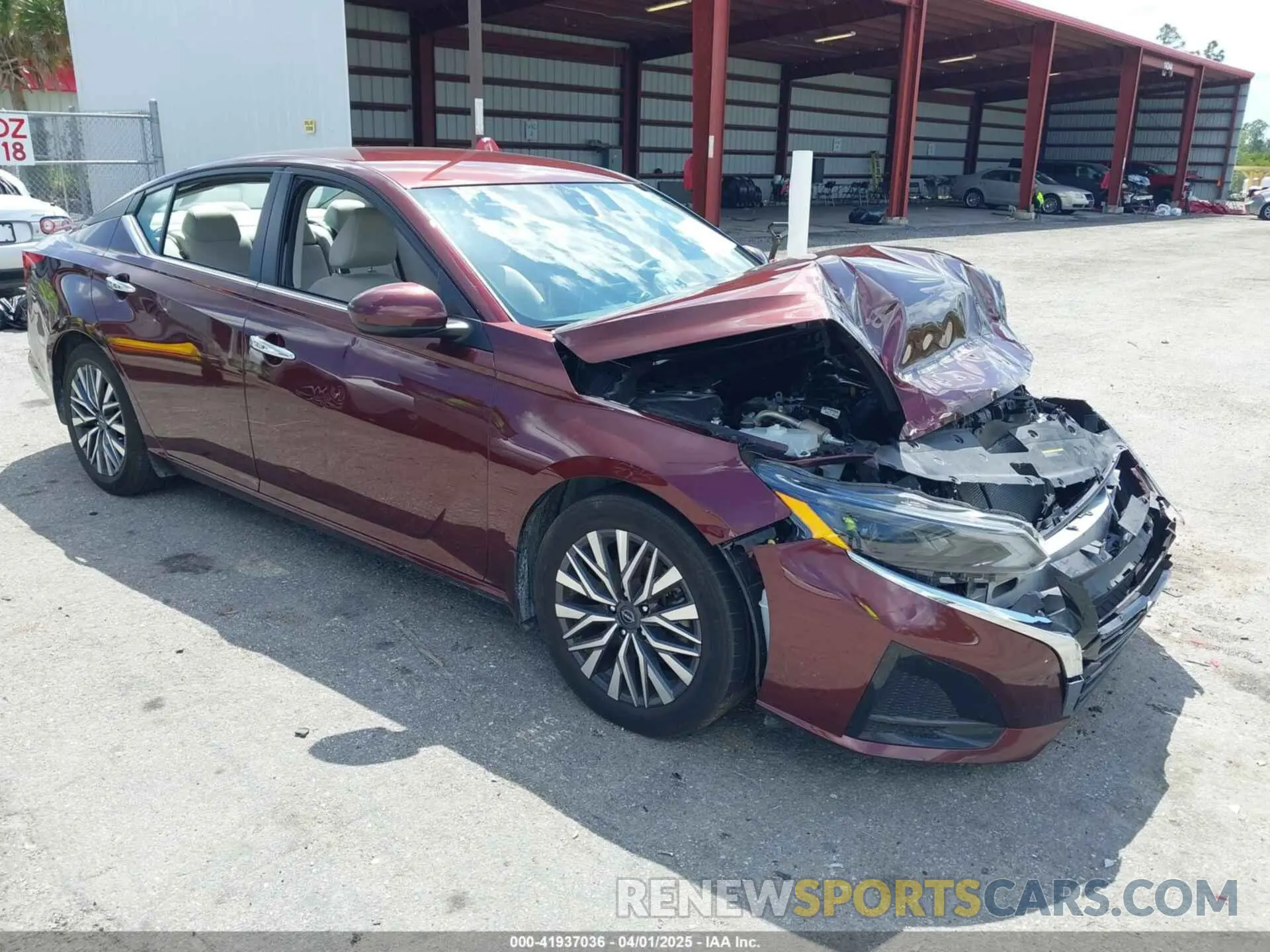 1 fotografías del automóvil dañado 1N4BL4DV9PN415642 NISSAN ALTIMA 2023