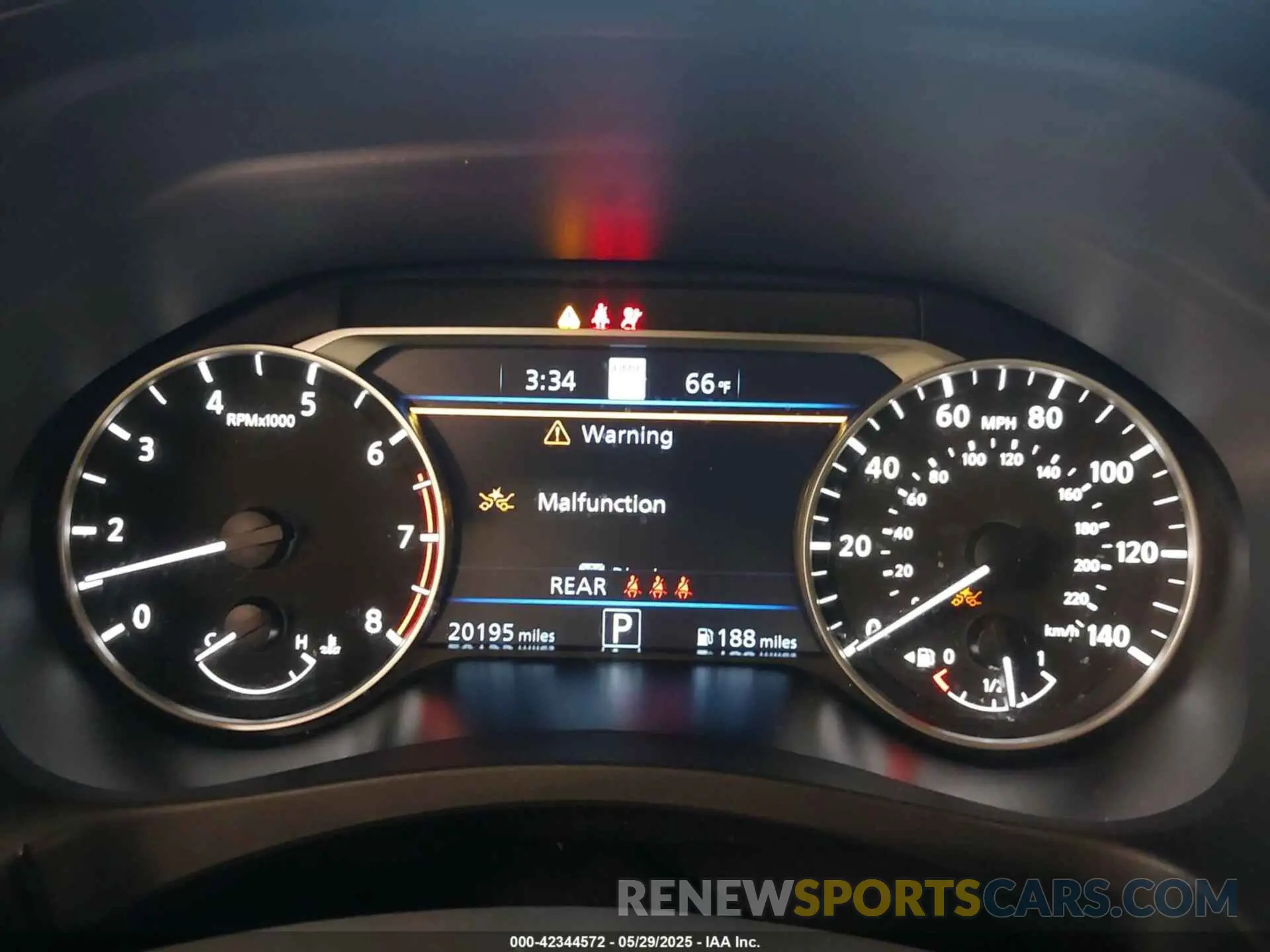 7 fotografías del automóvil dañado 1N4BL4DW1PN397503 NISSAN ALTIMA 2023