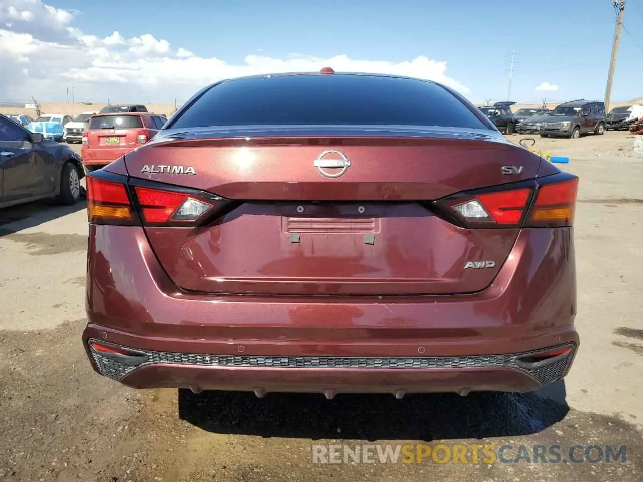 6 fotografías del automóvil dañado 1N4BL4DW8PN323057 NISSAN ALTIMA 2023