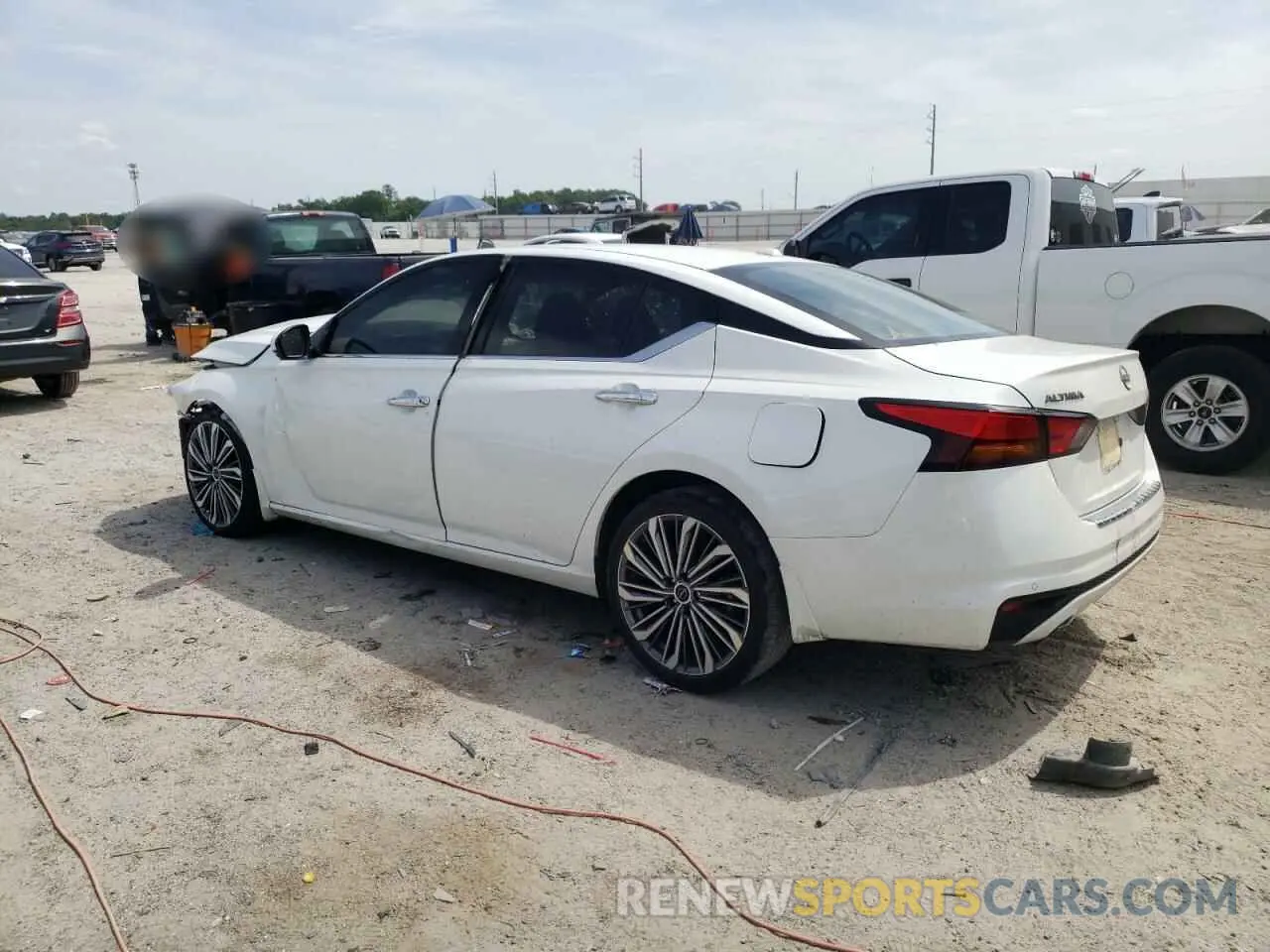 2 fotografías del automóvil dañado 1N4BL4EV1PN422986 NISSAN ALTIMA 2023