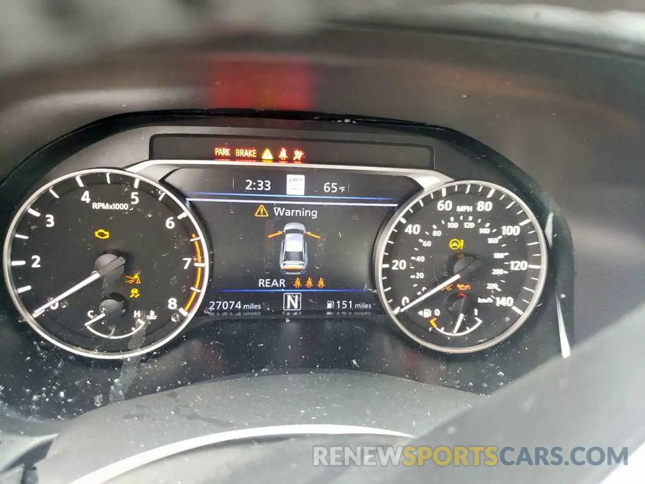 9 fotografías del automóvil dañado 1N4BL4EV3PN345196 NISSAN ALTIMA 2023