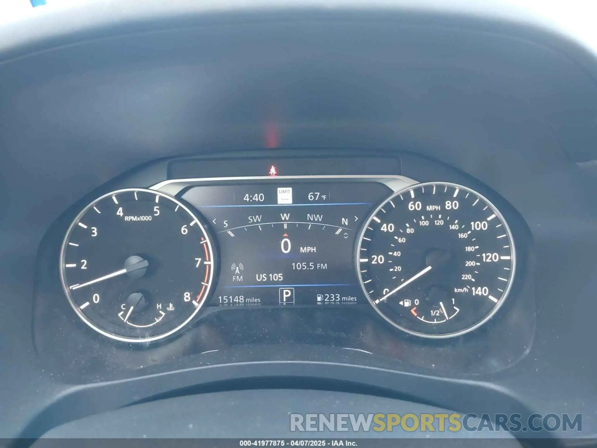 7 fotografías del automóvil dañado 1N4BL4EV3PN359664 NISSAN ALTIMA 2023