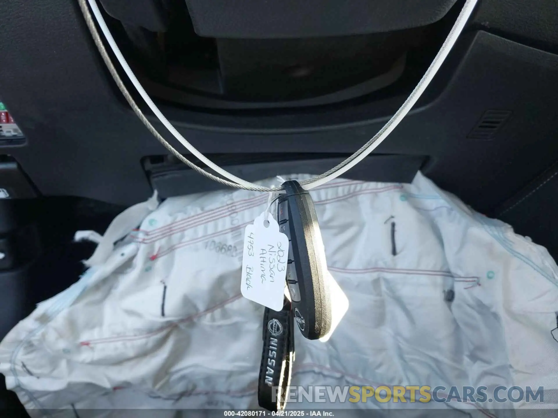 11 fotografías del automóvil dañado 1N4BL4EV6PN384753 NISSAN ALTIMA 2023